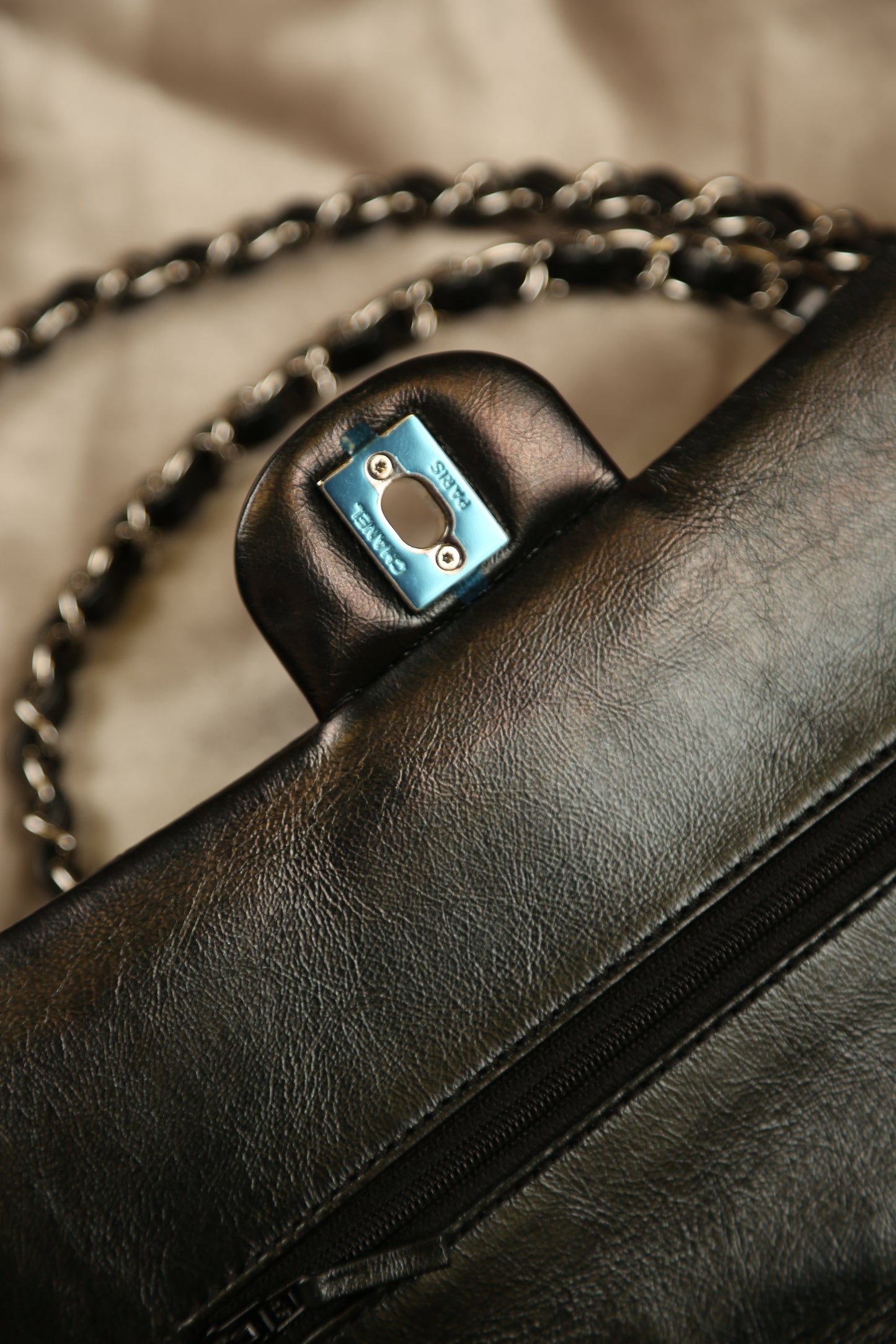 CHANEL "Airlines" Double Flap Bag