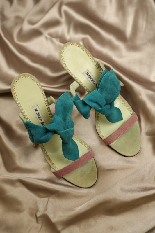 Extremely Rare MANOLO BLAHNIK Sandals