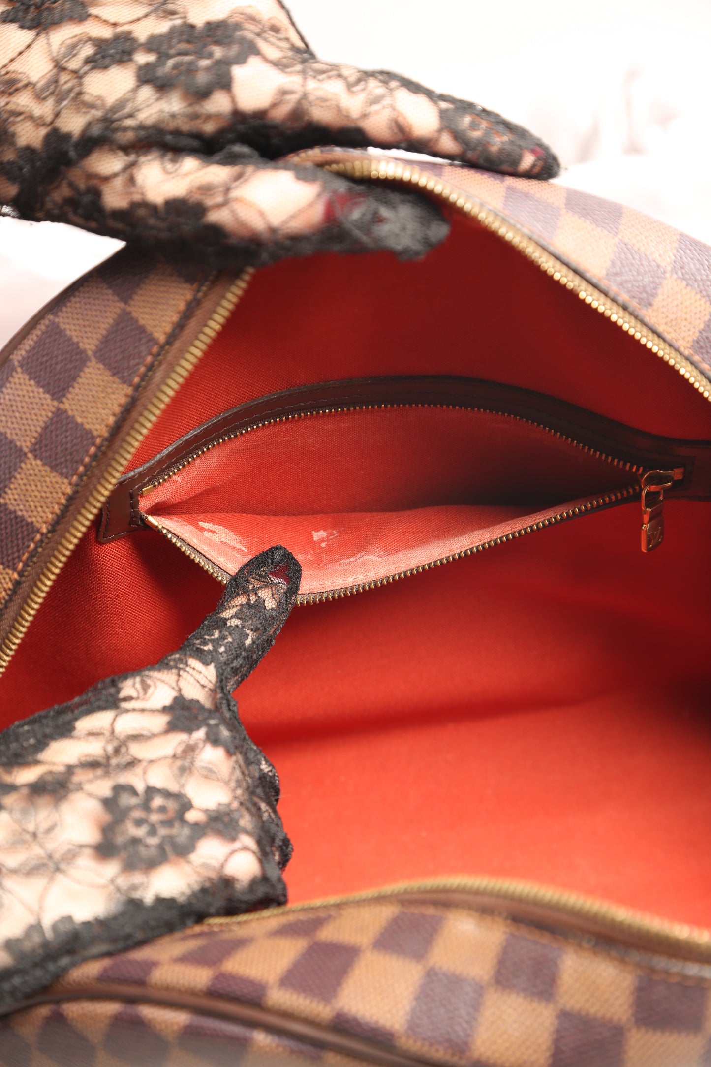 LOUIS VUITTON Damier Nolita Bowling Bag