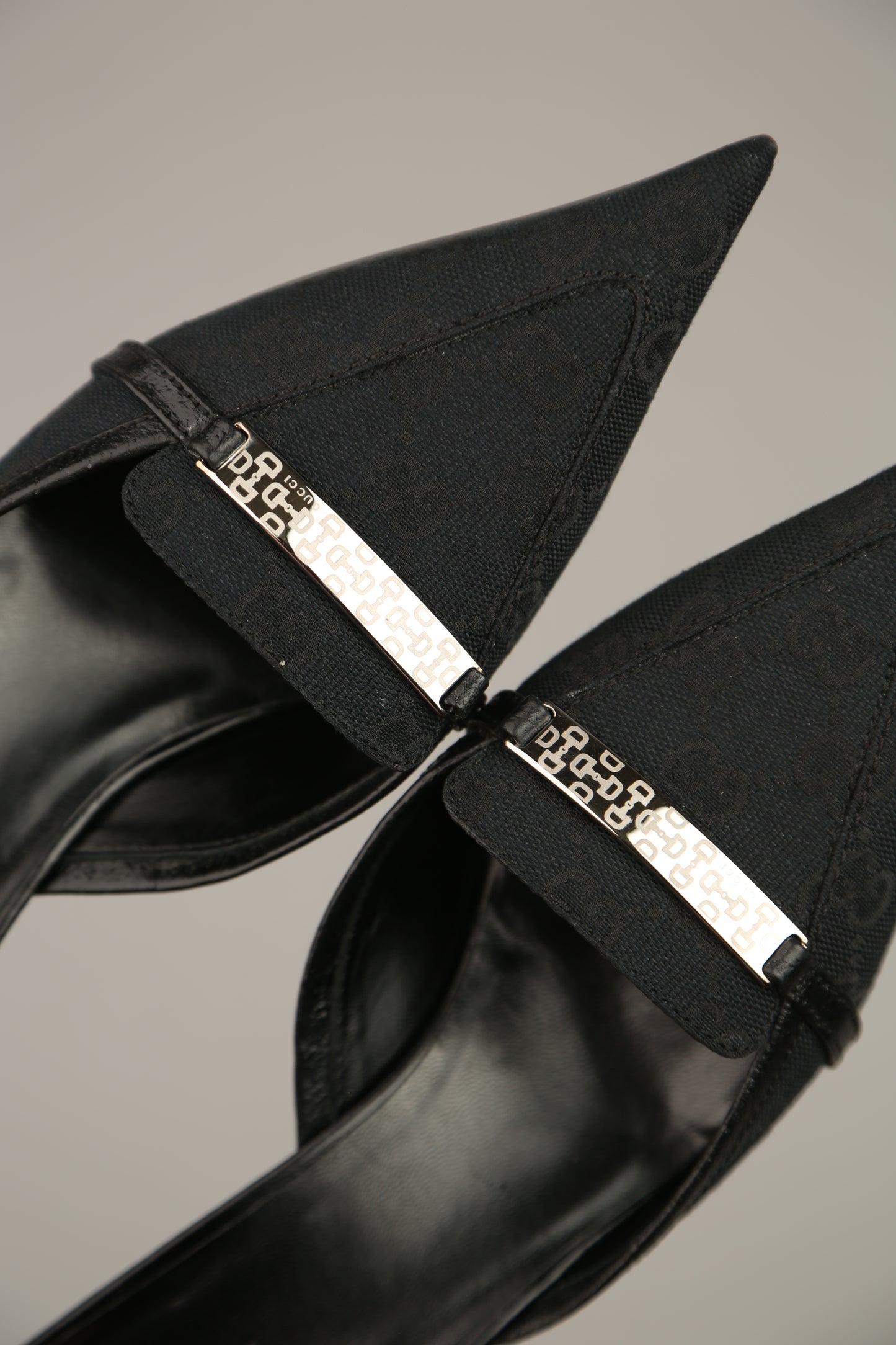 NEW Black GUCCI GG Mules