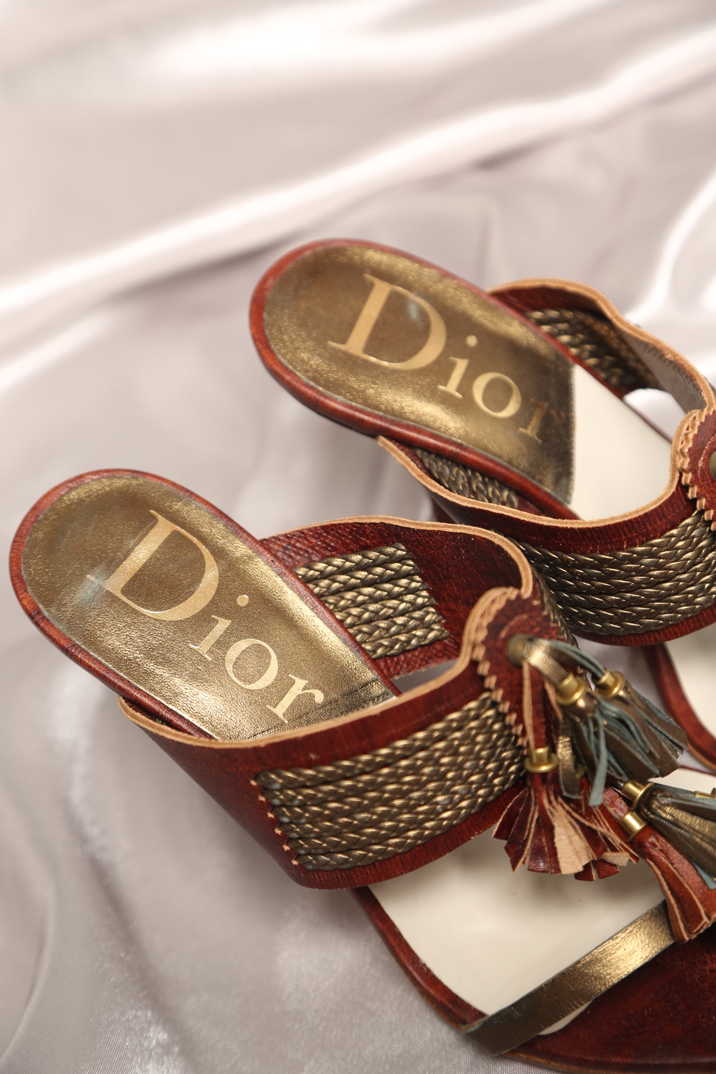 Rare New CHRISTIAN DIOR Sandals