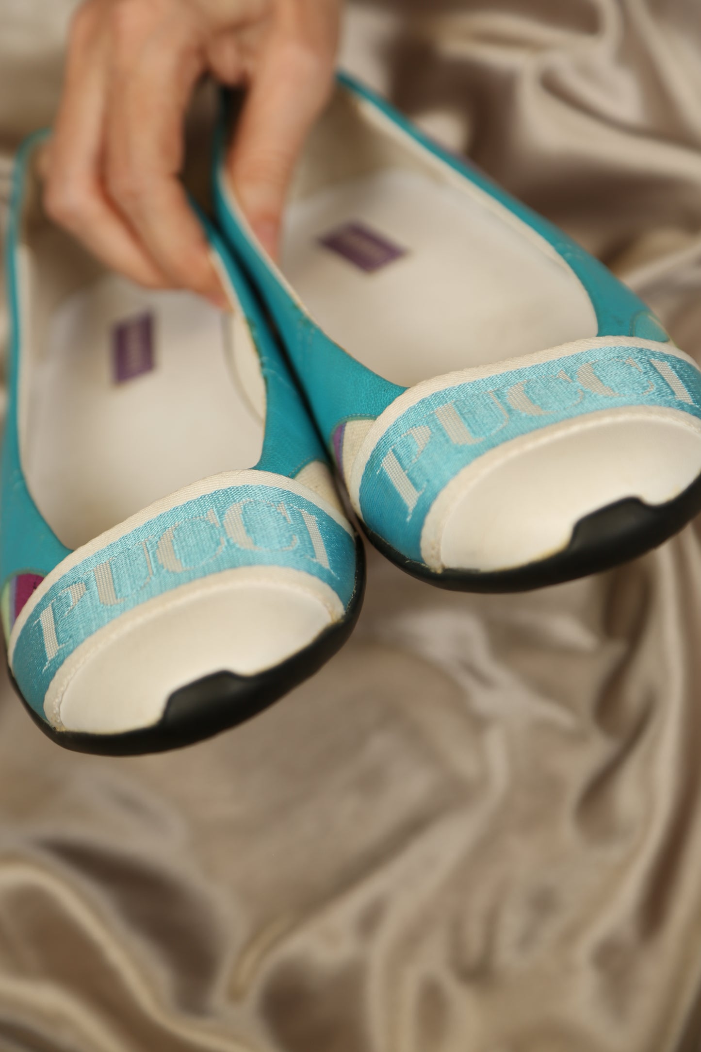 Rare EMILIO PUCCI Ballet Flats