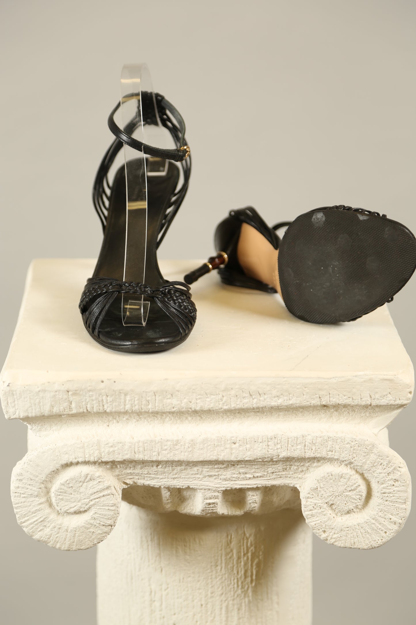 GUCCI "Tom Ford" Bamboo Heels