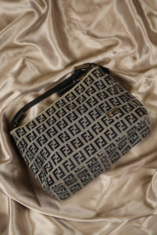 FENDI Zucchino Pochette Blue