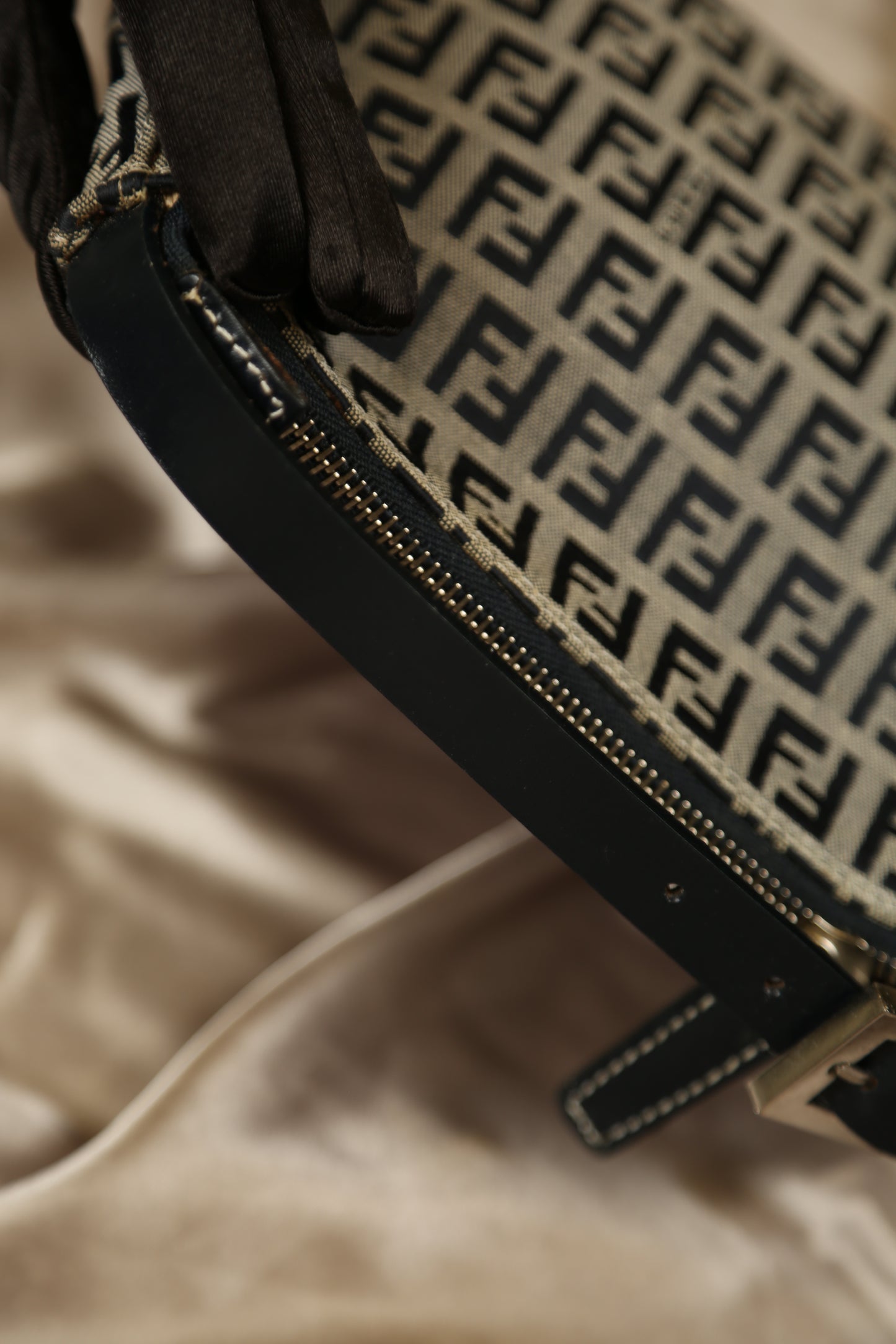 FENDI Zucchino Pochette Blue