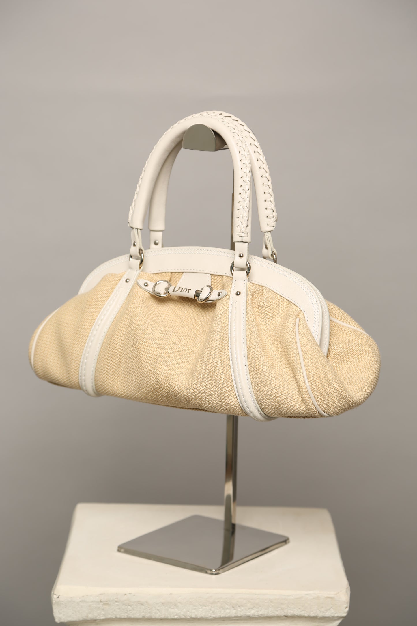 CHRISTIAN DIOR Raffia Bag