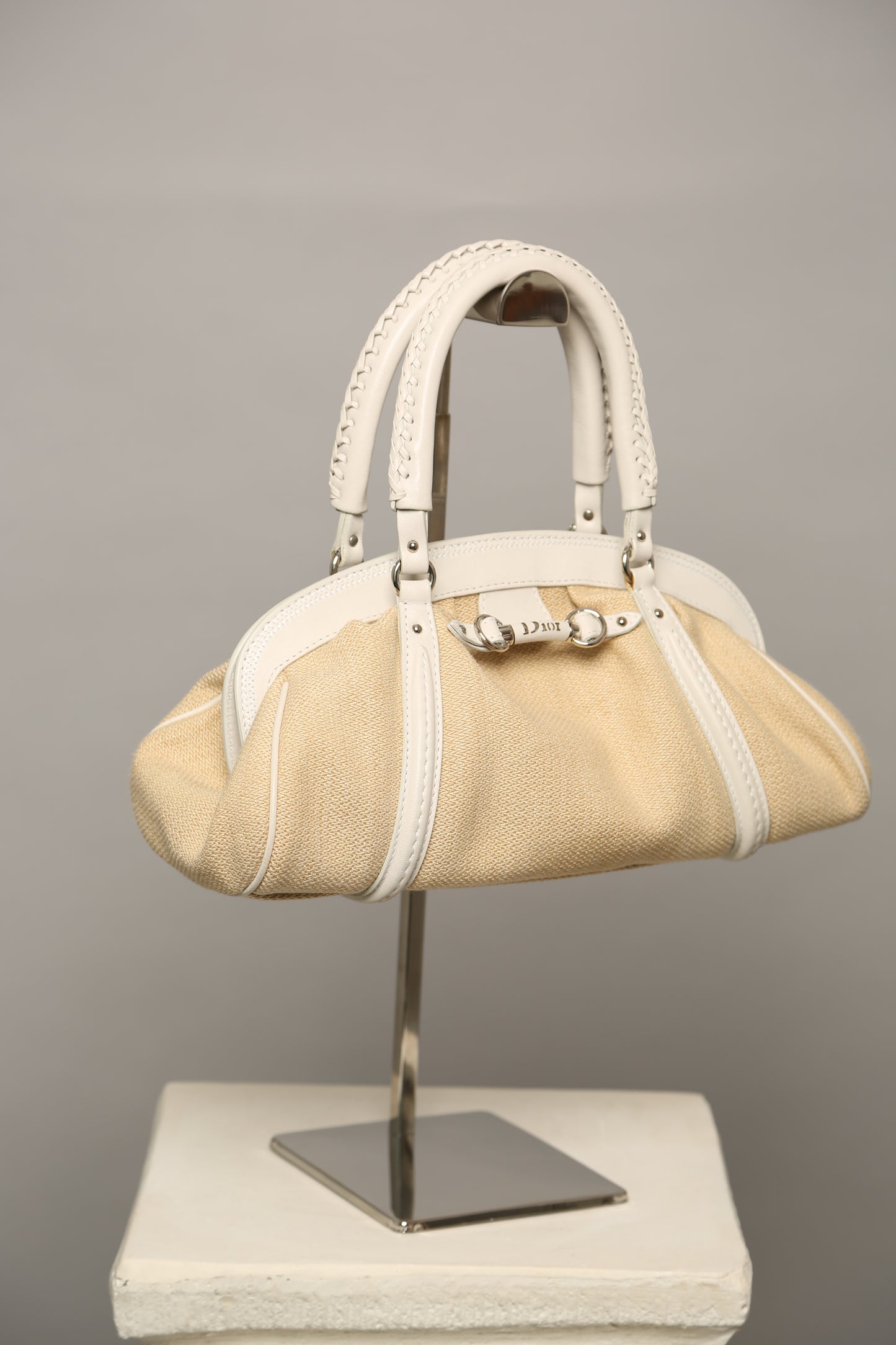 CHRISTIAN DIOR Raffia Bag