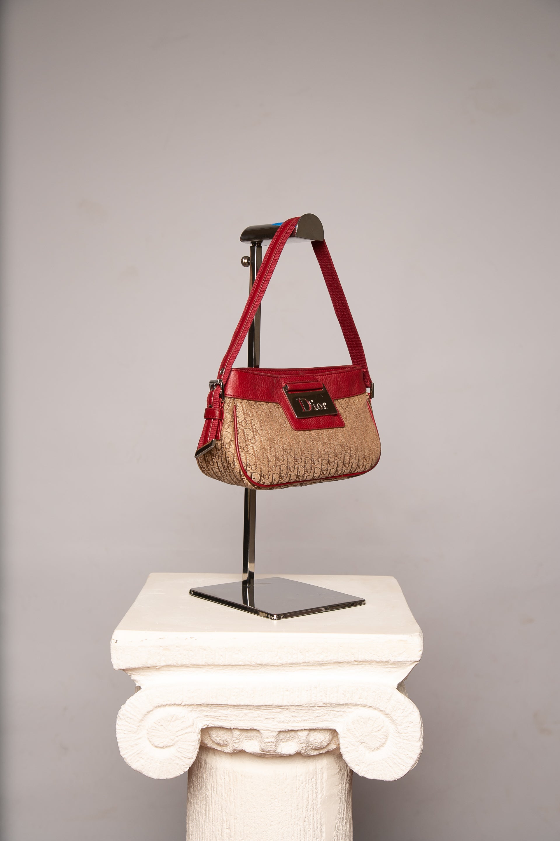 Dior Christian Mini Street Chic Trotter Vintage Y2K Handbag Monogram  Pochette