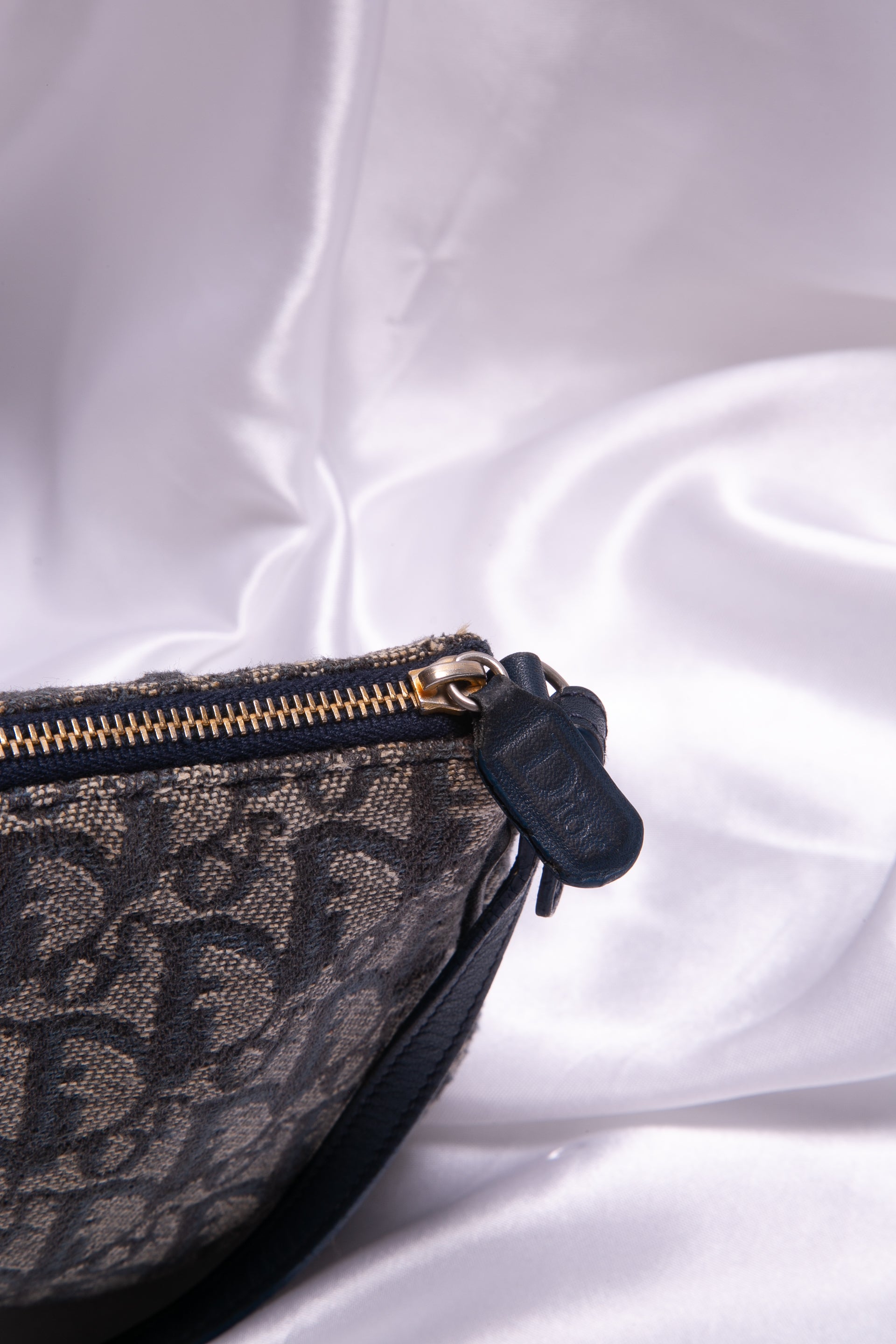 Christian dior monogram discount mini saddle pochette