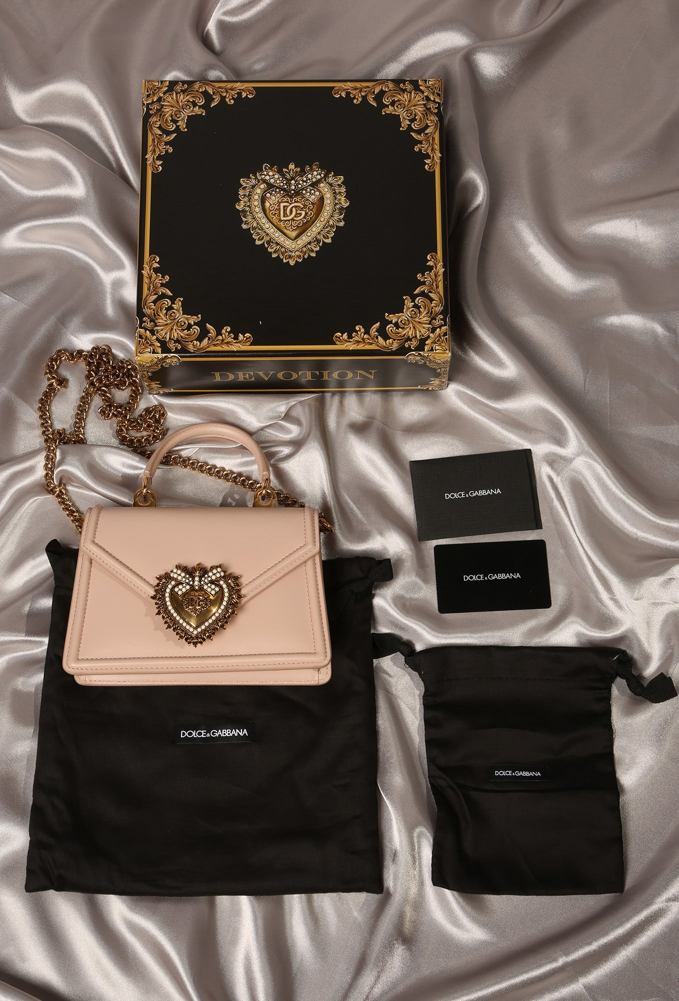 Dolce and gabbana discount small devotion bag