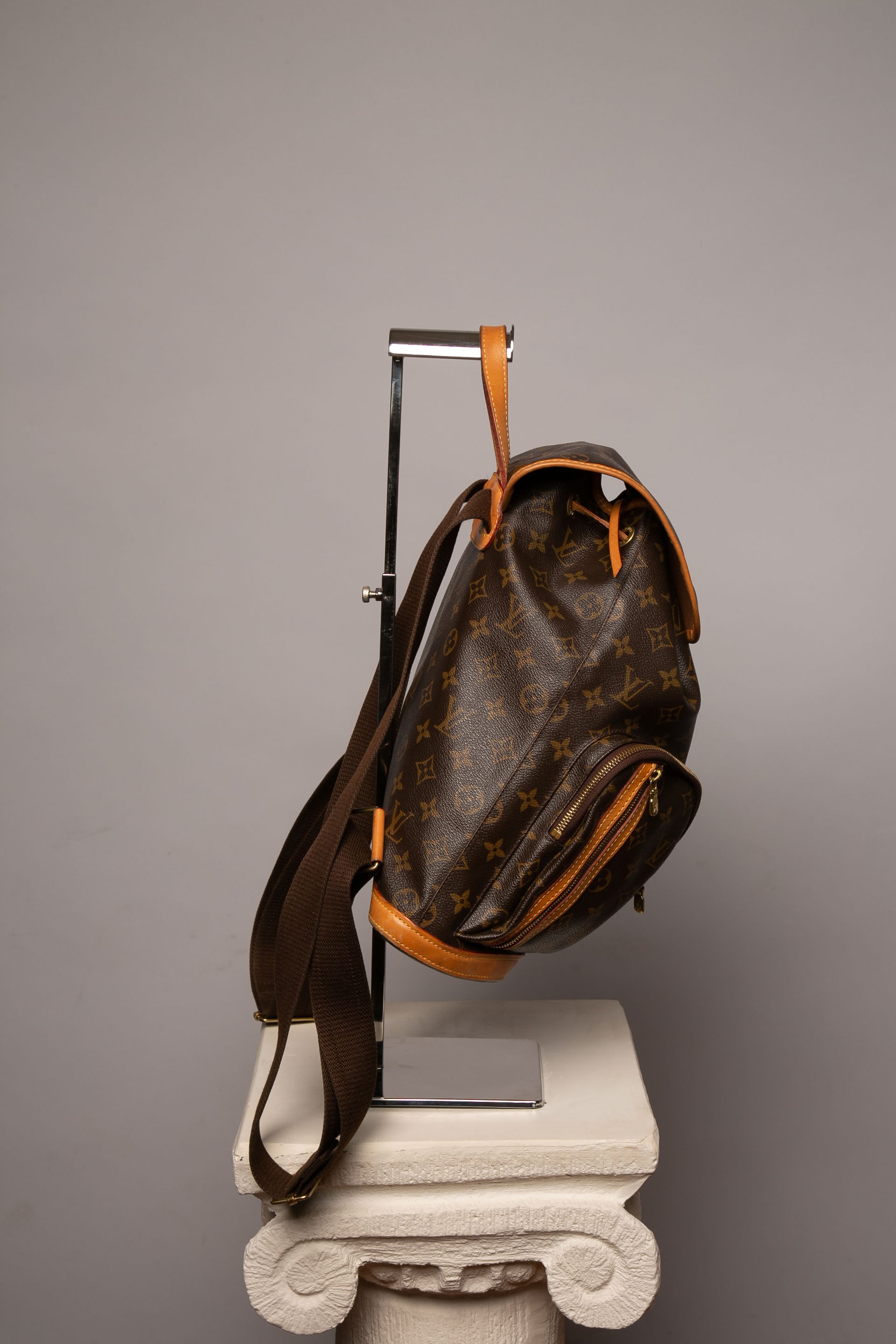 Louis Vuitton Monogram Bosphore Beige Backpack - A World Of Goods