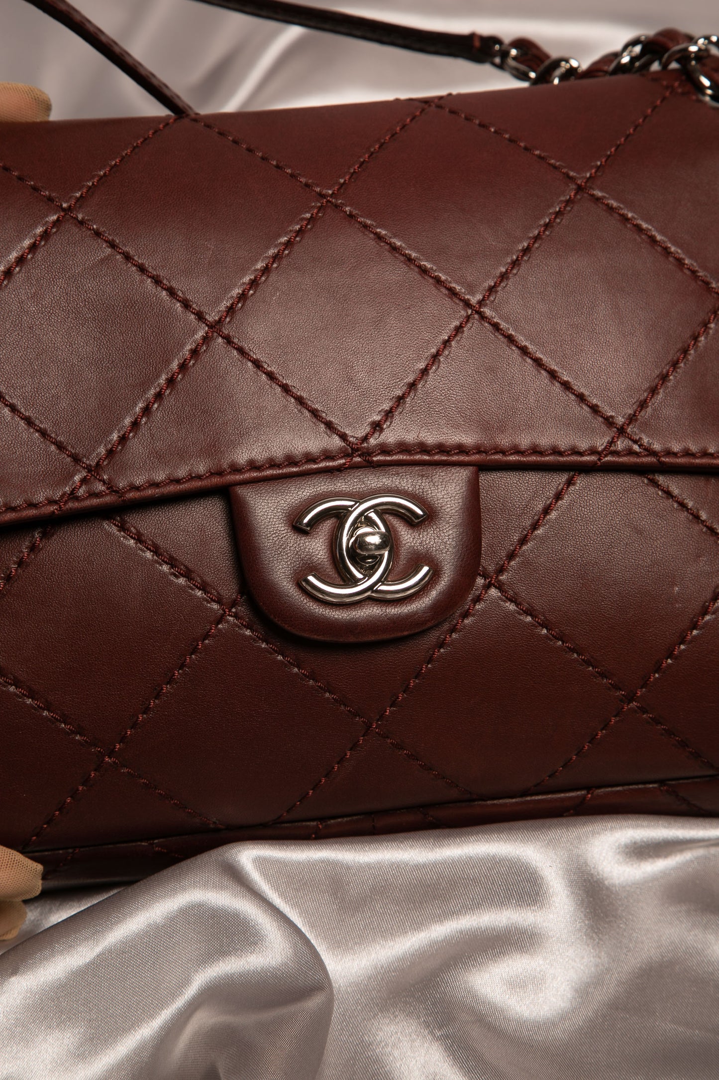 CHANEL Lambskin Orient Express Flap