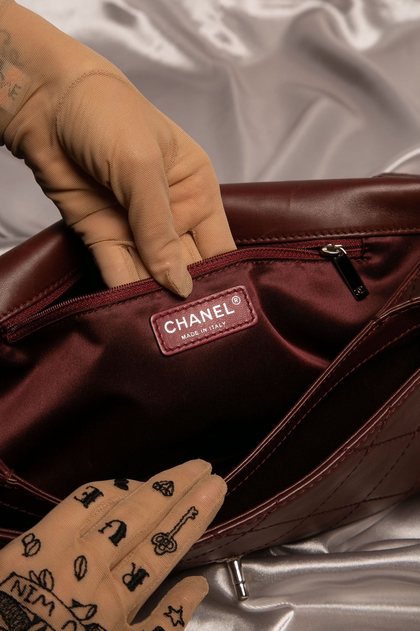 CHANEL Lambskin Orient Express Flap