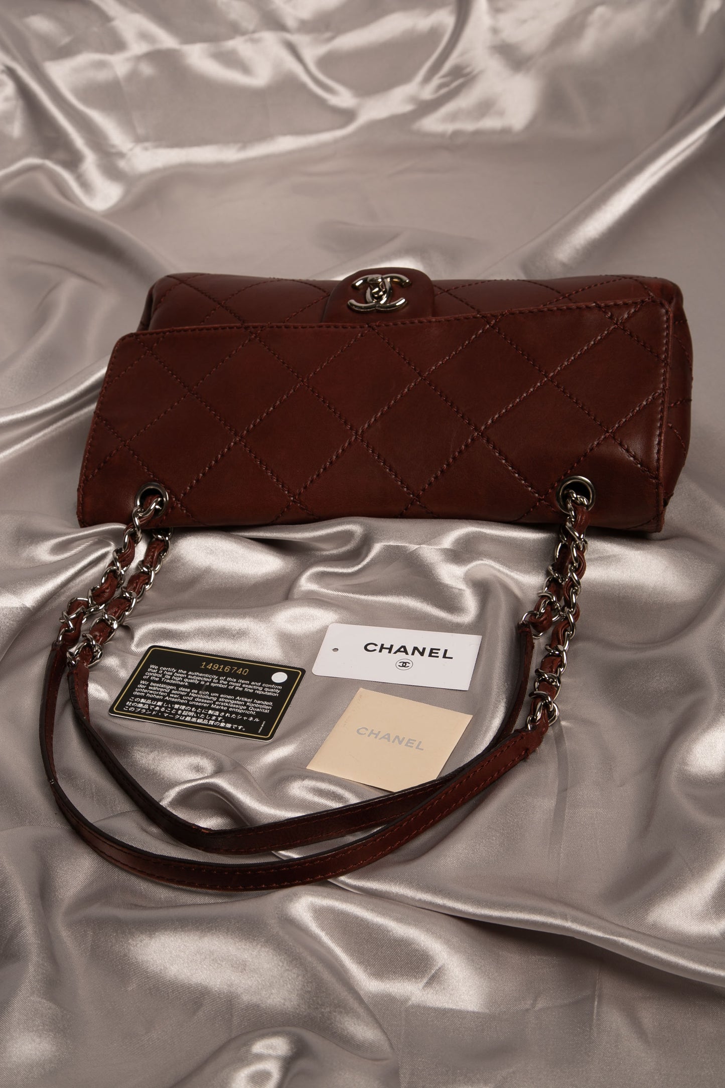 CHANEL Lambskin Orient Express Flap