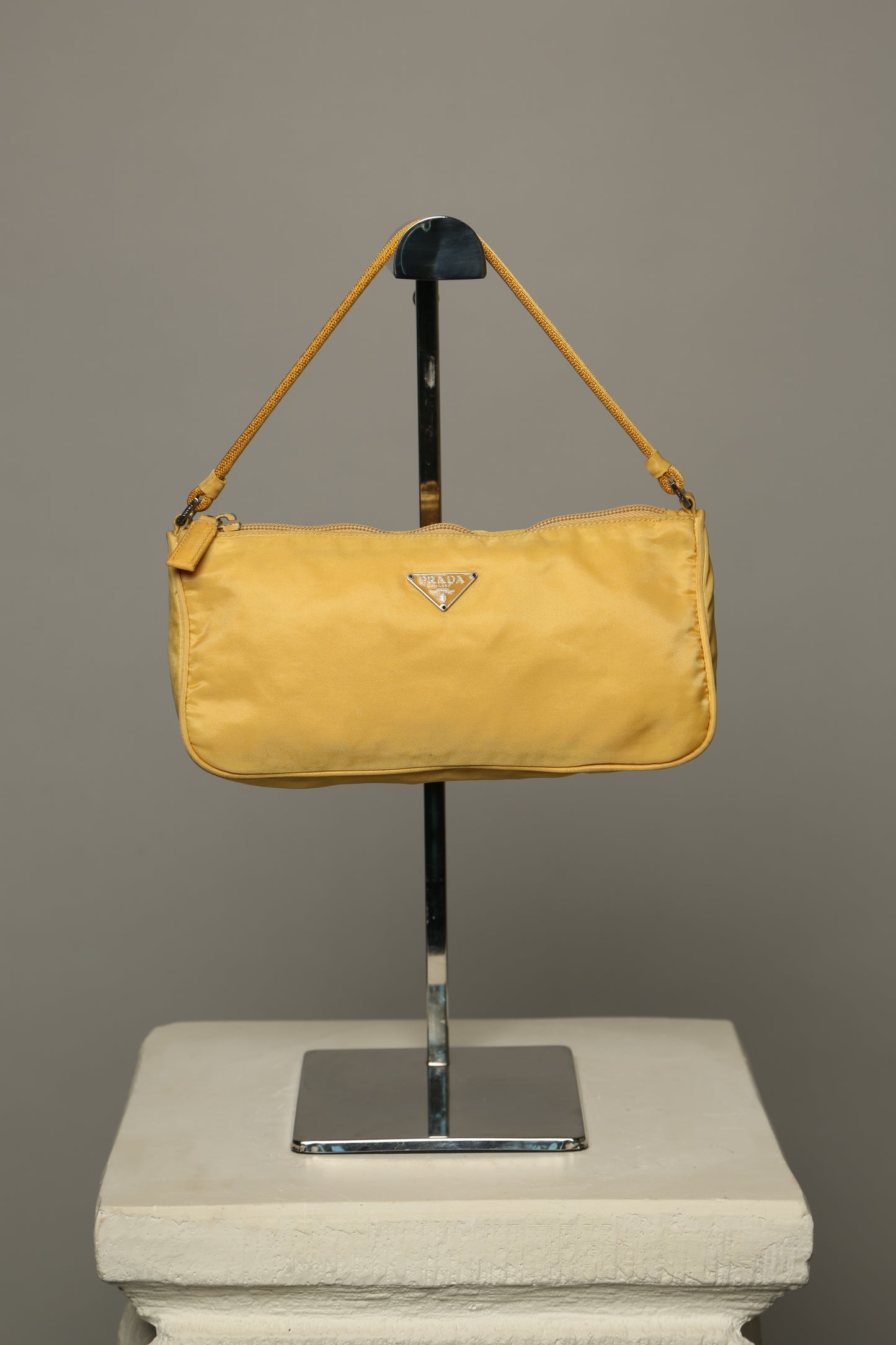 PRADA Yellow Nylon Bag