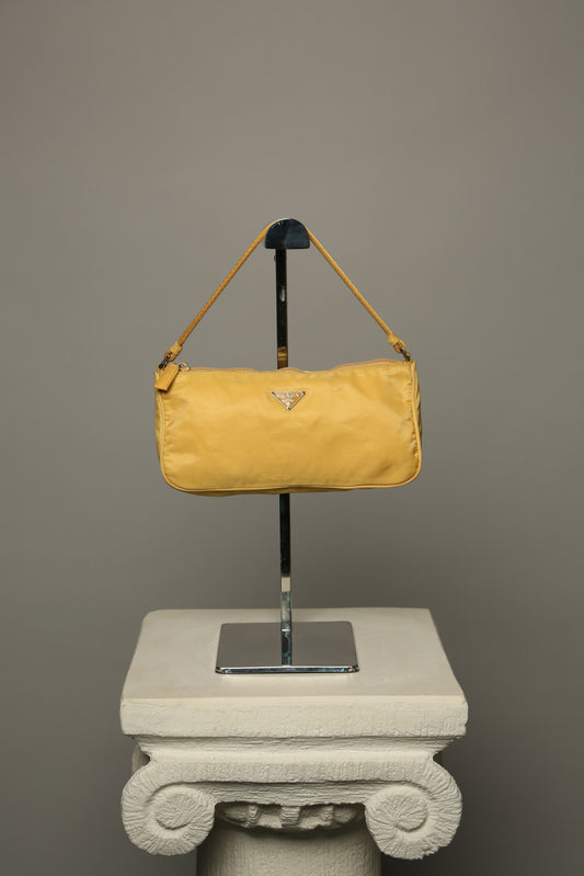 PRADA Yellow Nylon Bag
