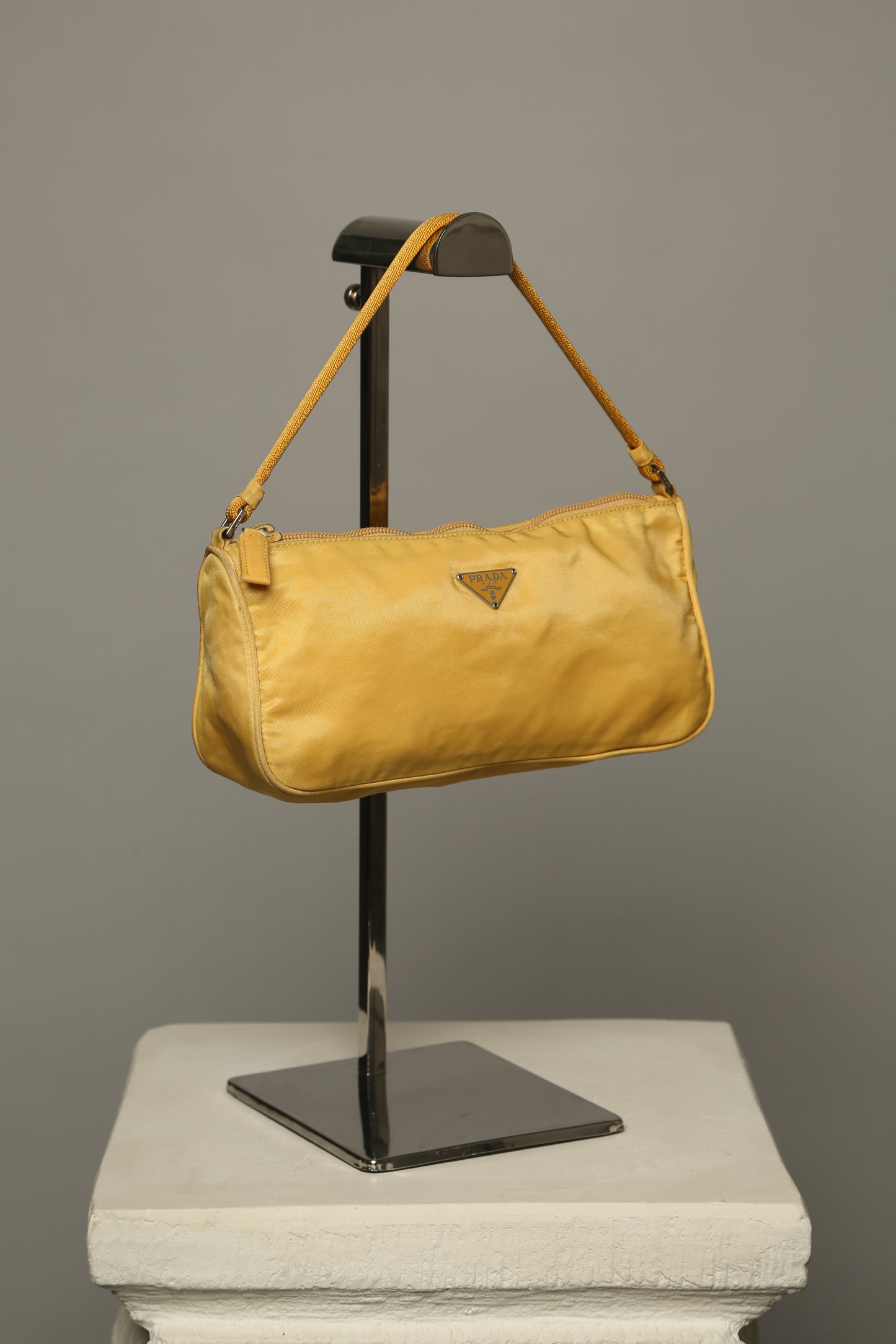 PRADA Yellow Nylon Bag