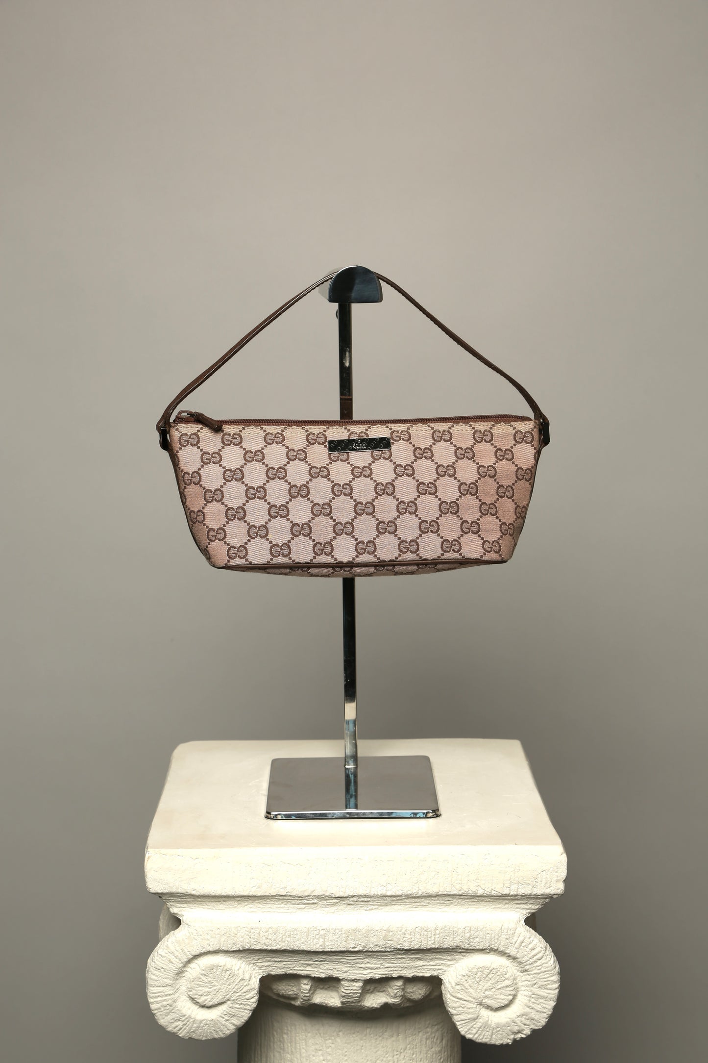 GUCCI GG Canvas Boat Bag