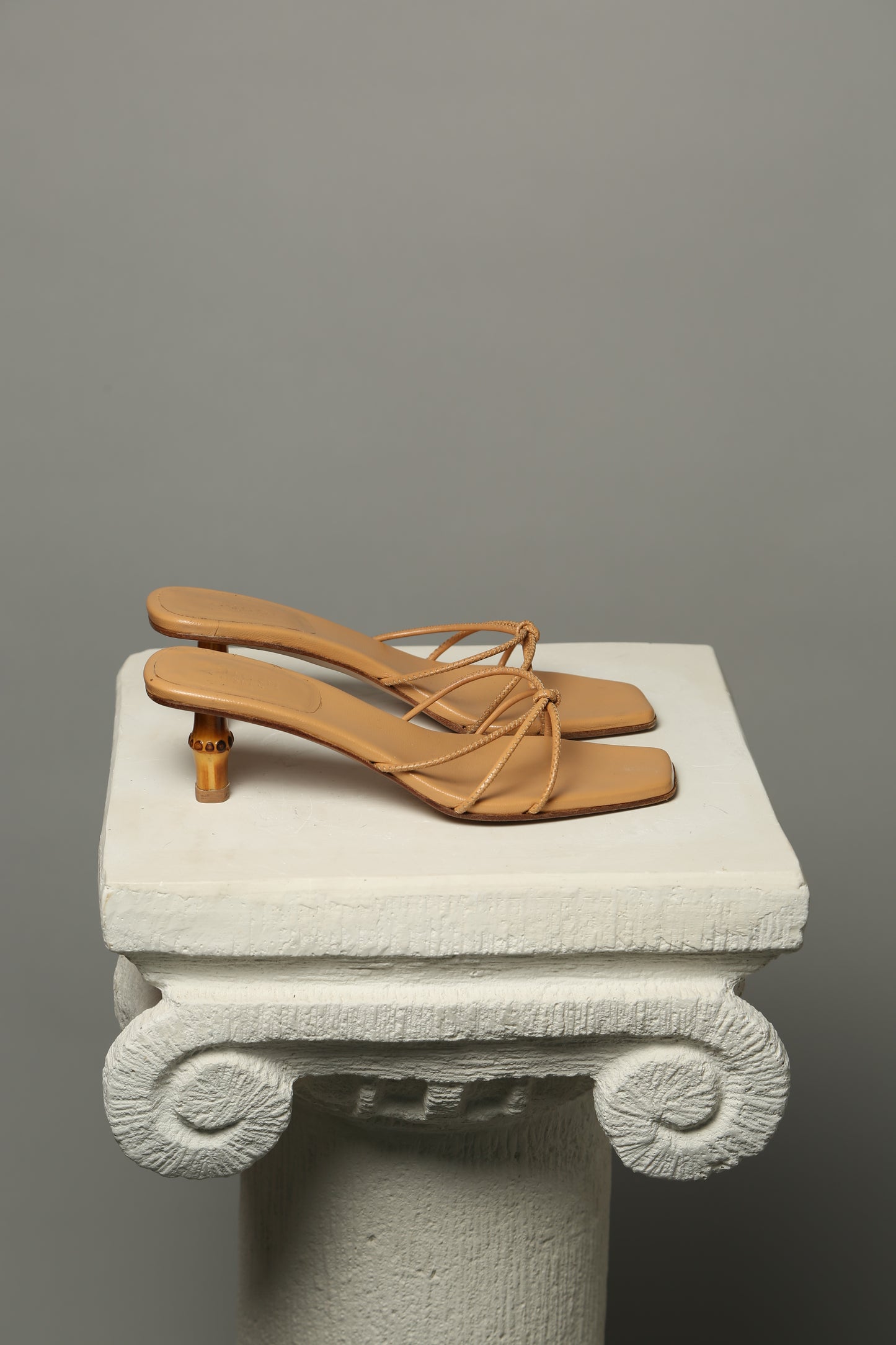 Gucci Bamboo Heel Sandals