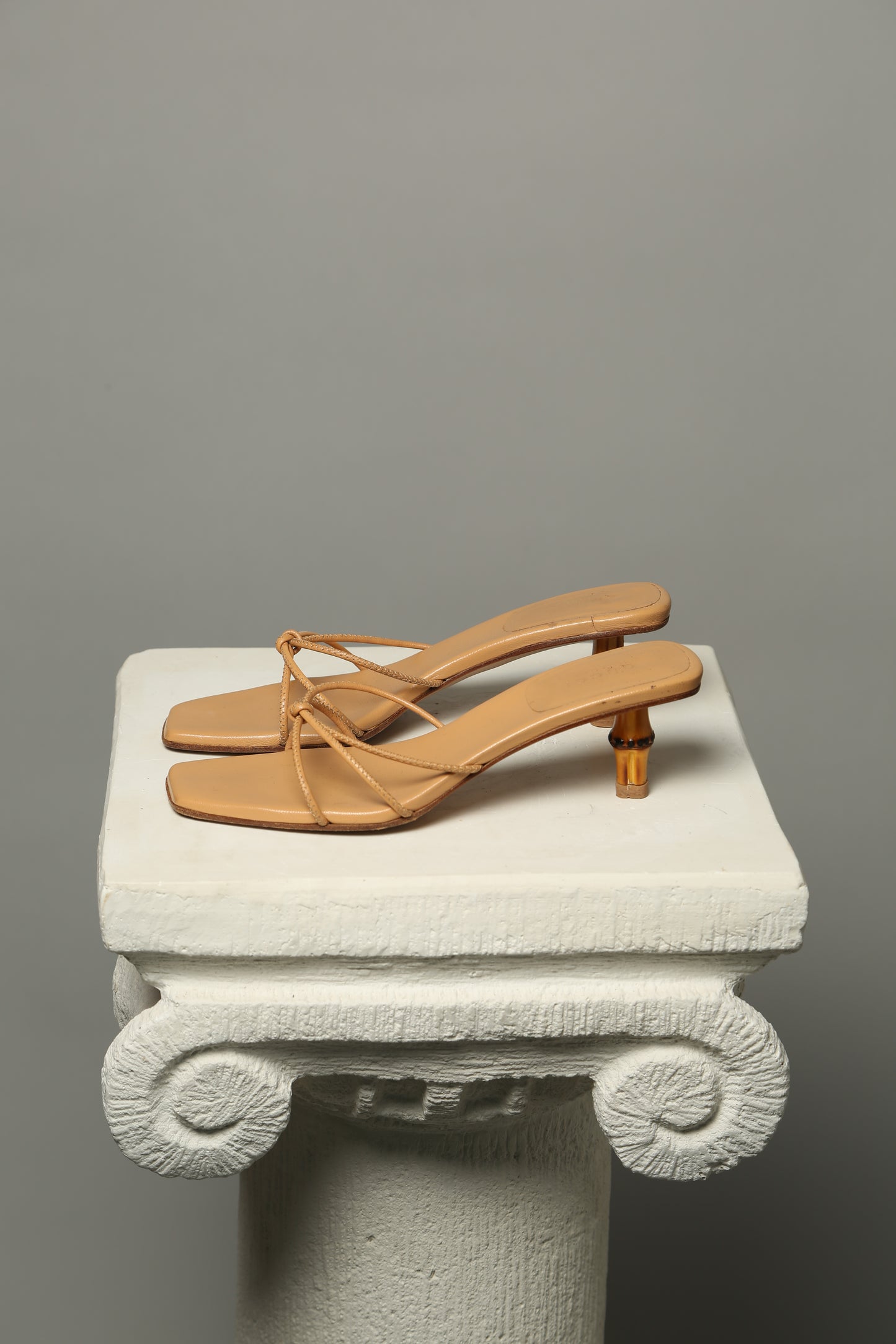 Gucci Bamboo Heel Sandals