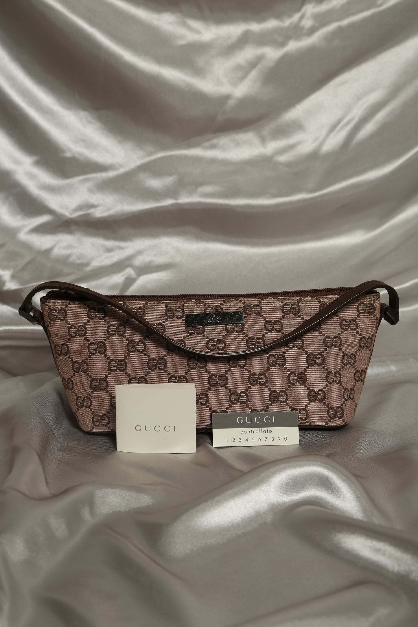 GUCCI GG Canvas Boat Bag