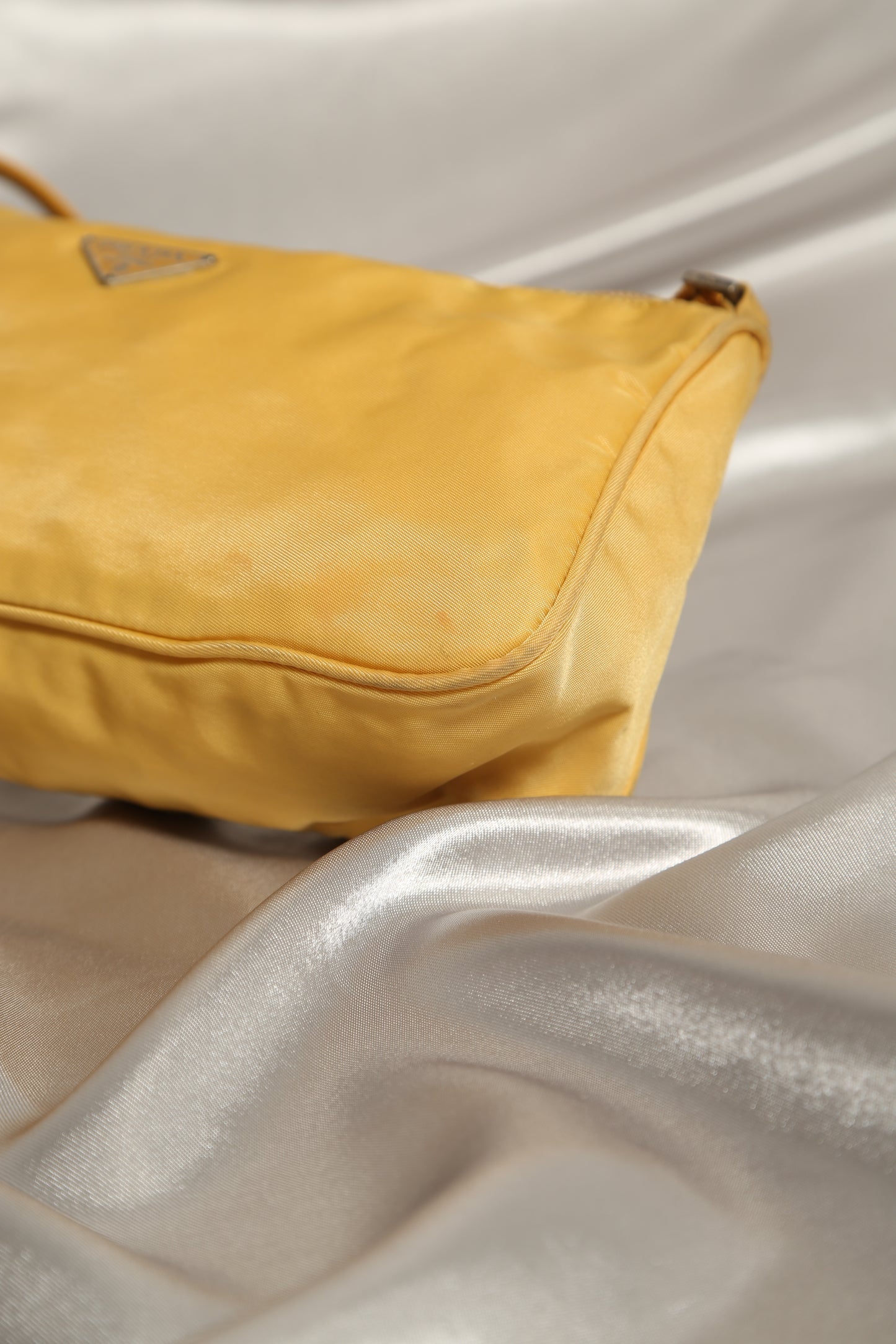 PRADA Yellow Nylon Bag