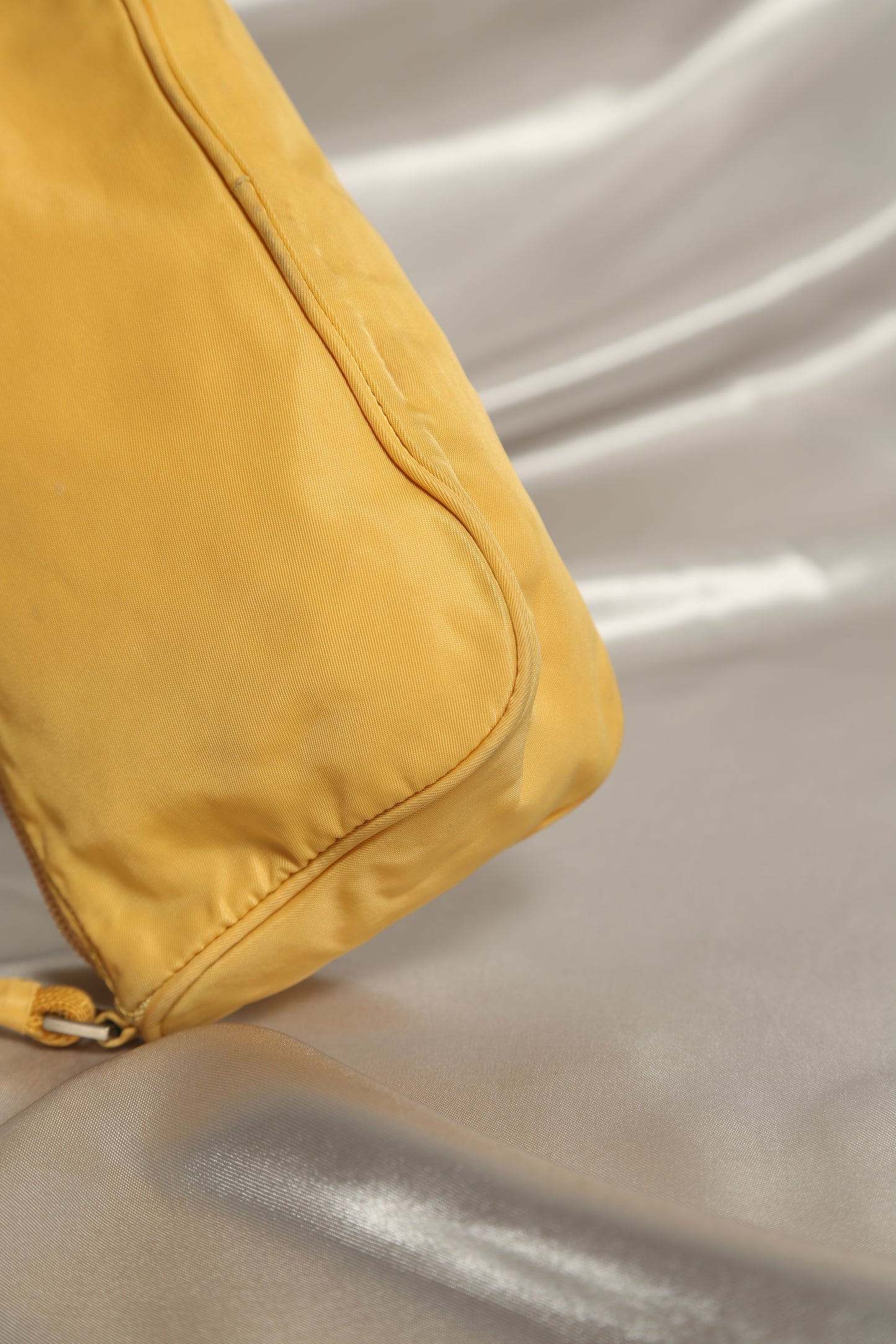 PRADA Yellow Nylon Bag