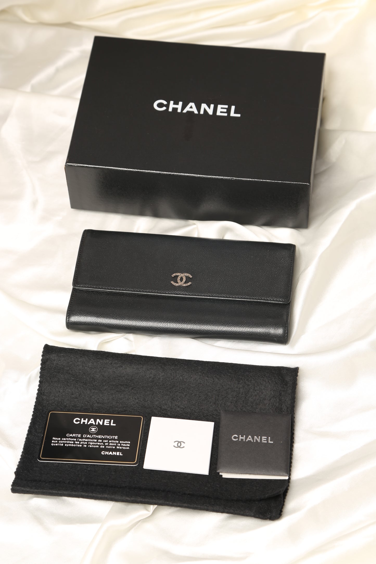 CHANEL Trifold Wallet