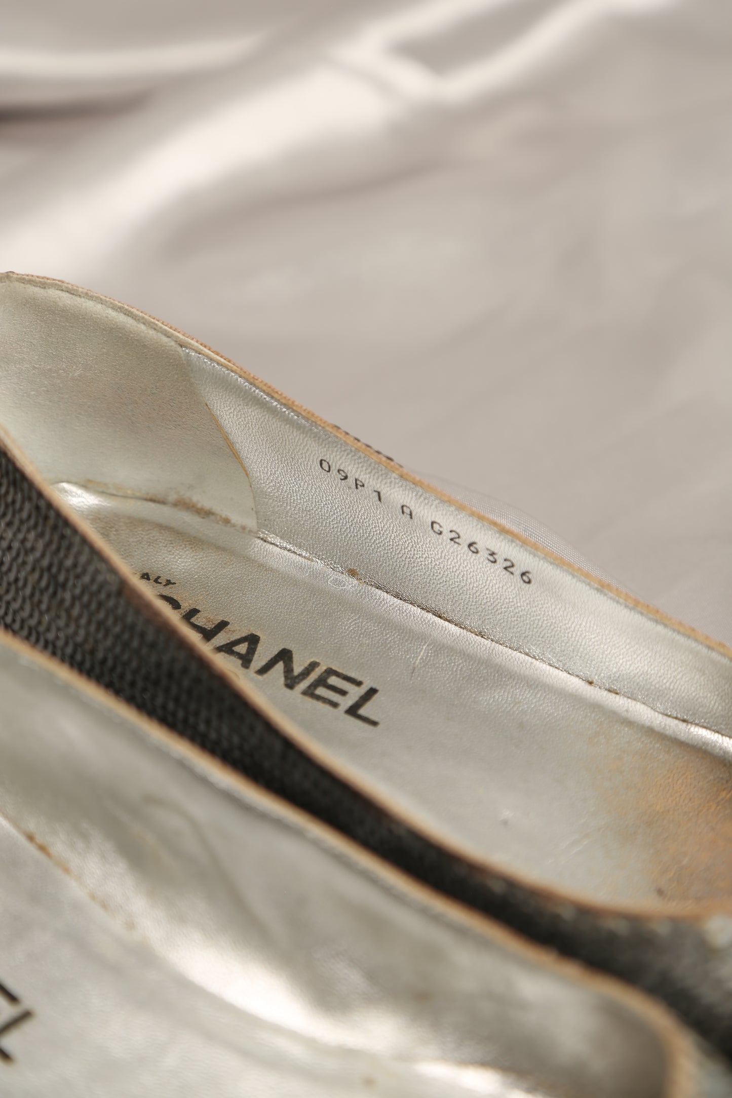 Rare Ombre  Sequin CHANEL Ballerina Flats
