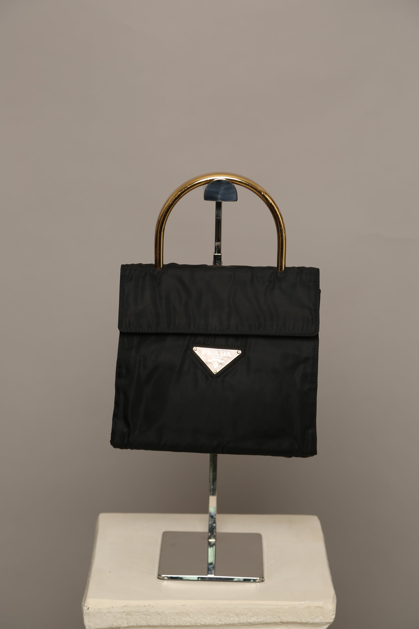 Rare Prada Nylon Kelly Bag