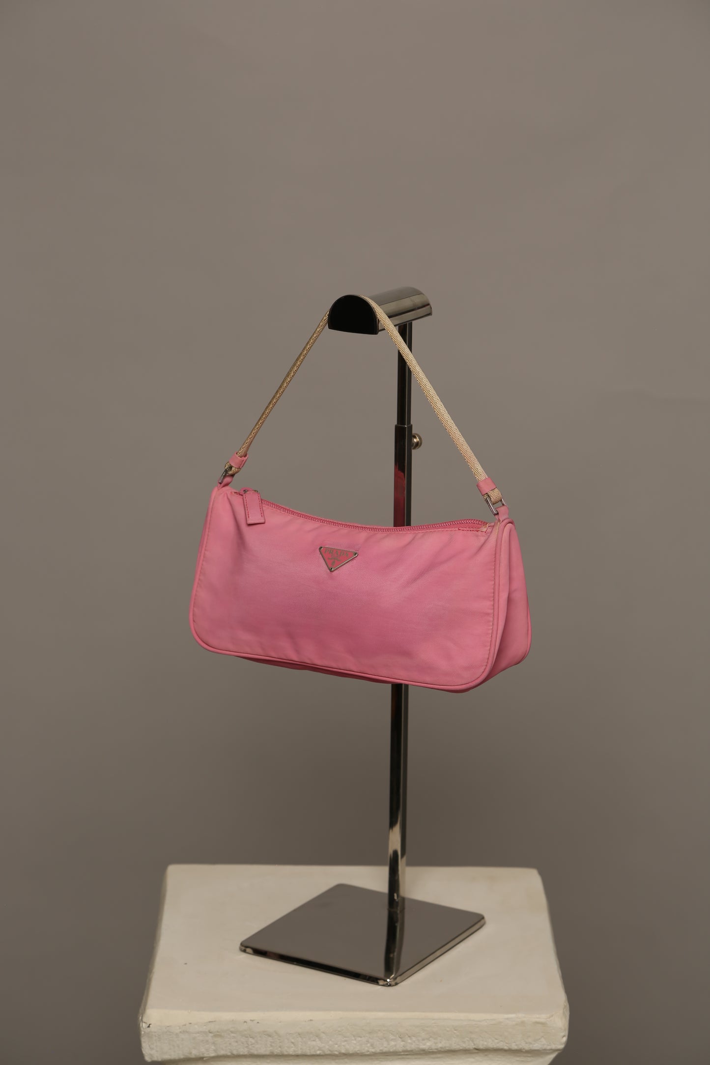 Pink PRADA Nylon Bag