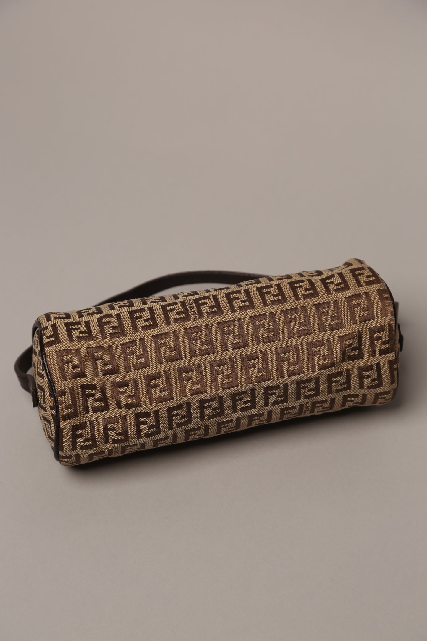 Rare FENDI Zucchino Barrel Pochette