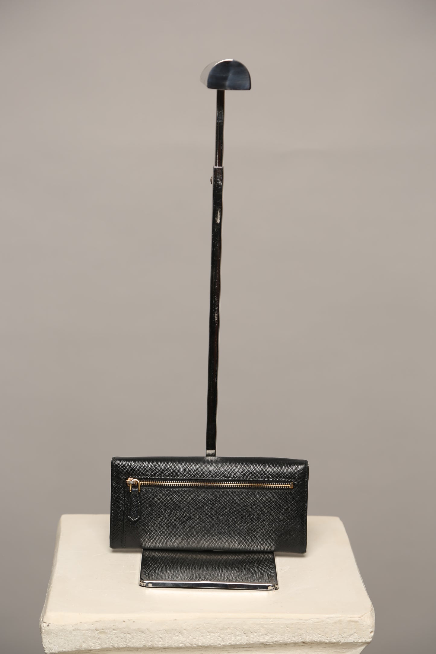 PRADA Saffiano Leather Long Wallet