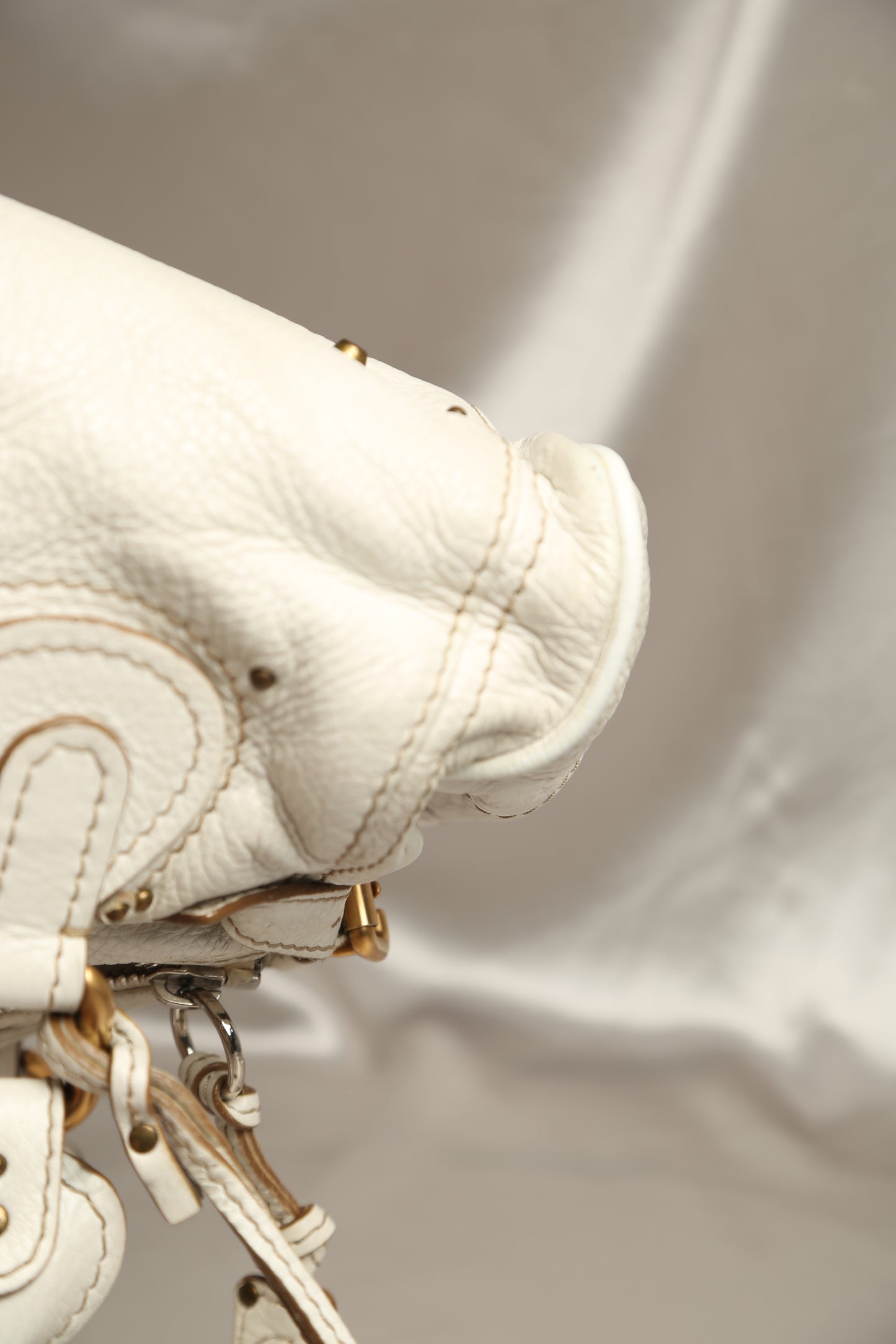 CHLOE Paddington Shoulder Bag White