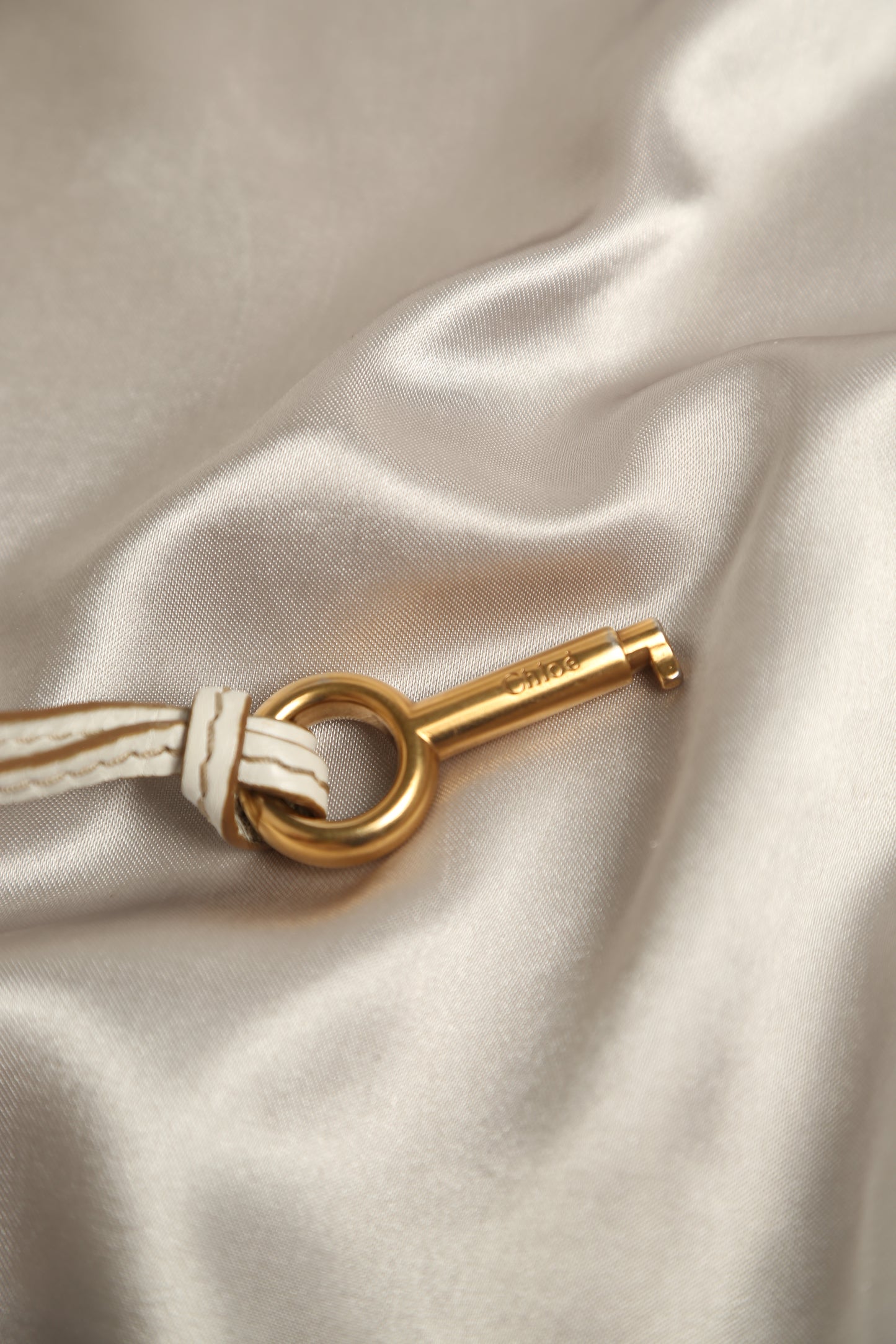 CHLOE Paddington Shoulder Bag White