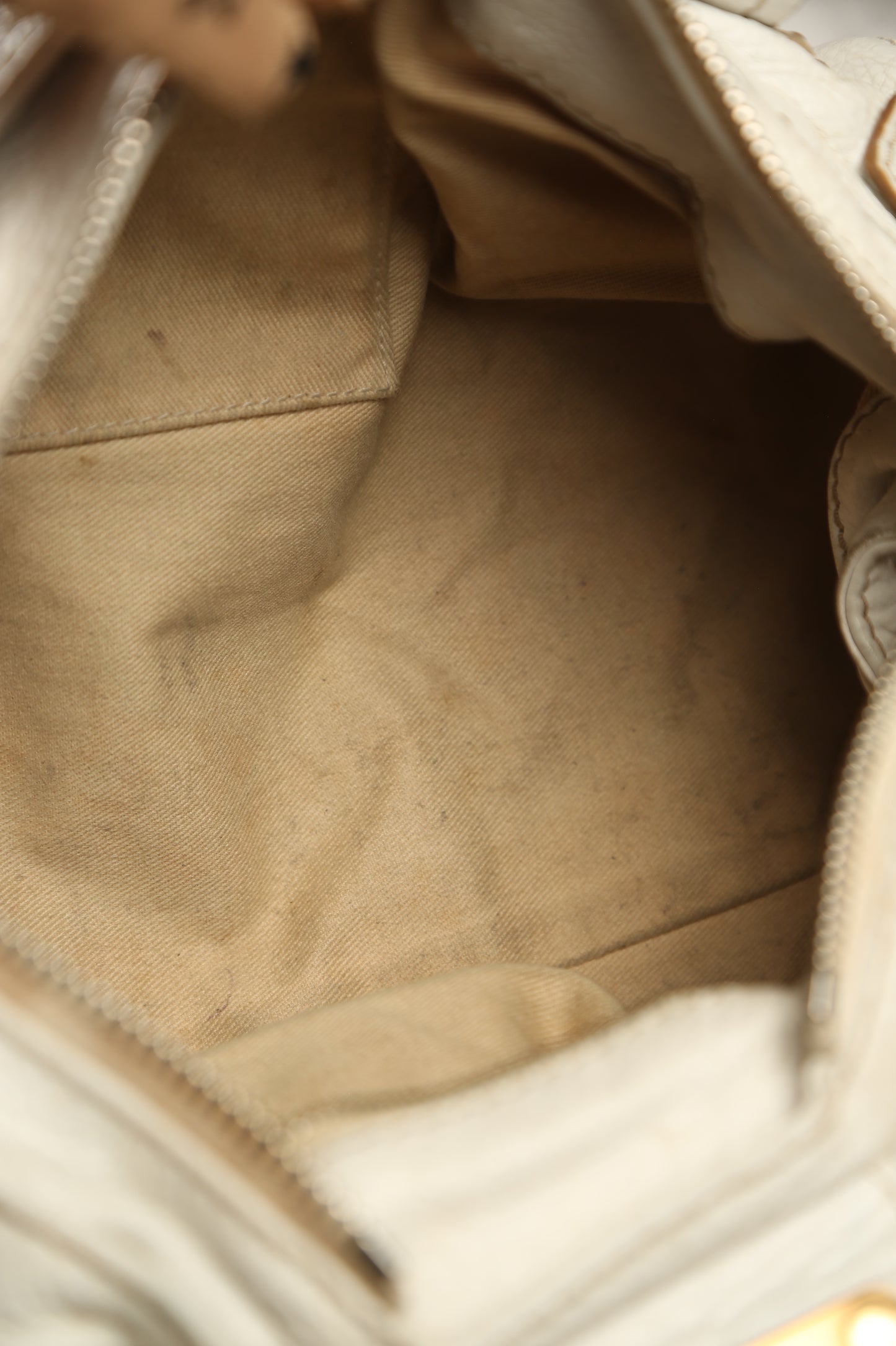 CHLOE Paddington Shoulder Bag White