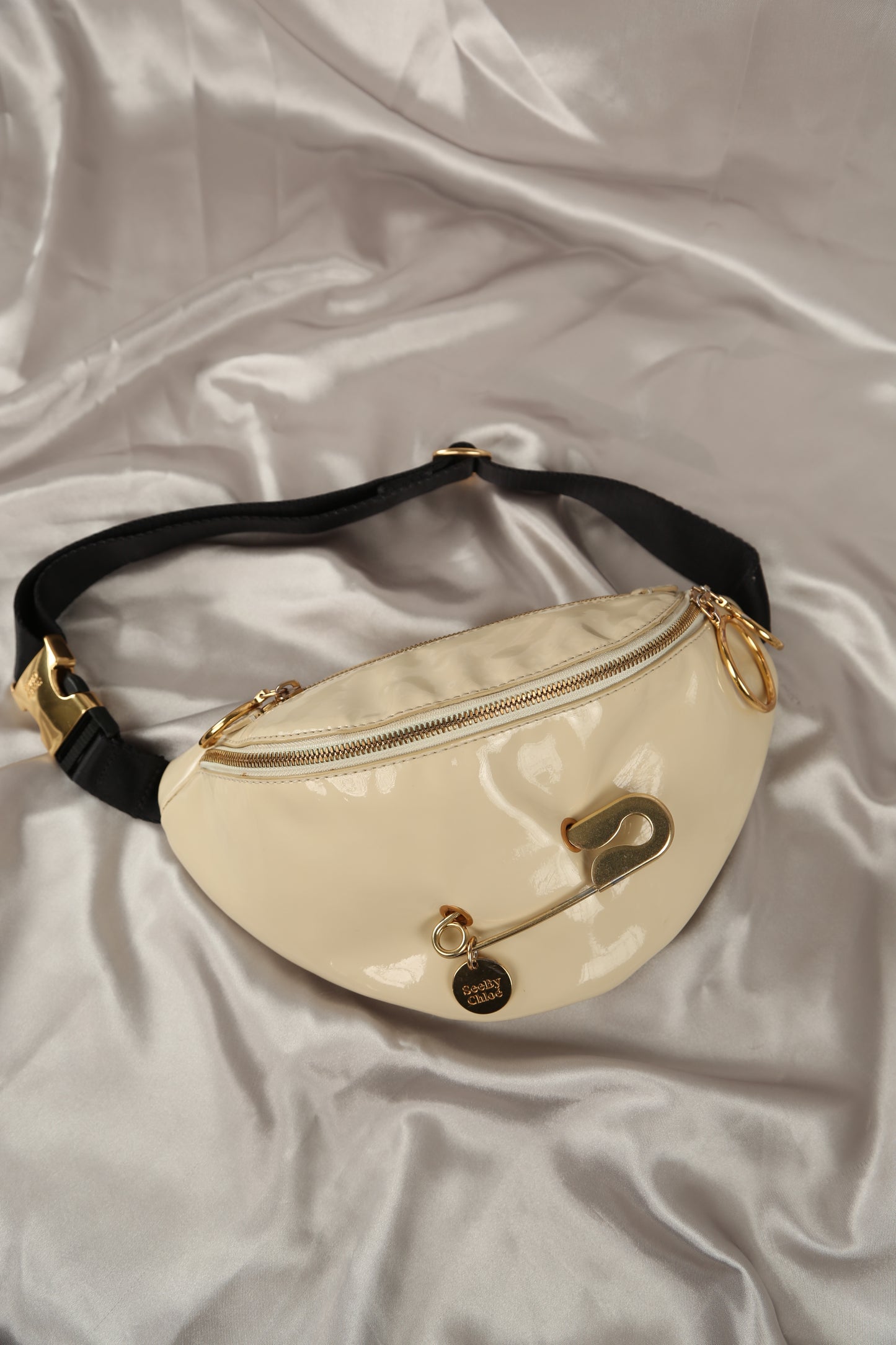 CHLOE Patent Leather Belt Bag
