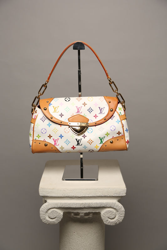 LOUIS VUITTON X Takashi Murakami Beverly MM Handbag