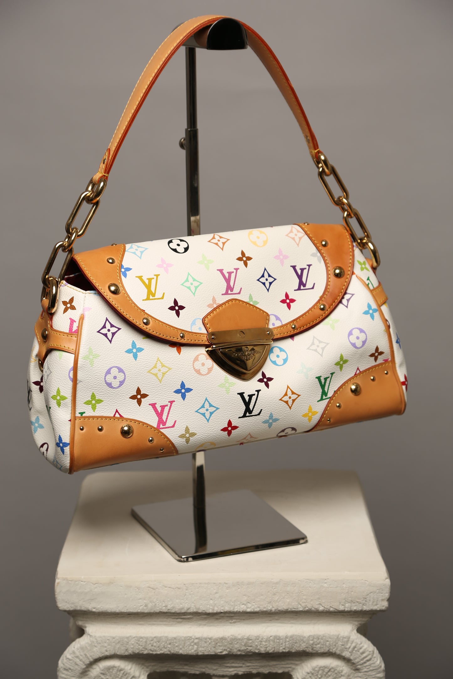 LOUIS VUITTON X Takashi Murakami Beverly MM Handbag