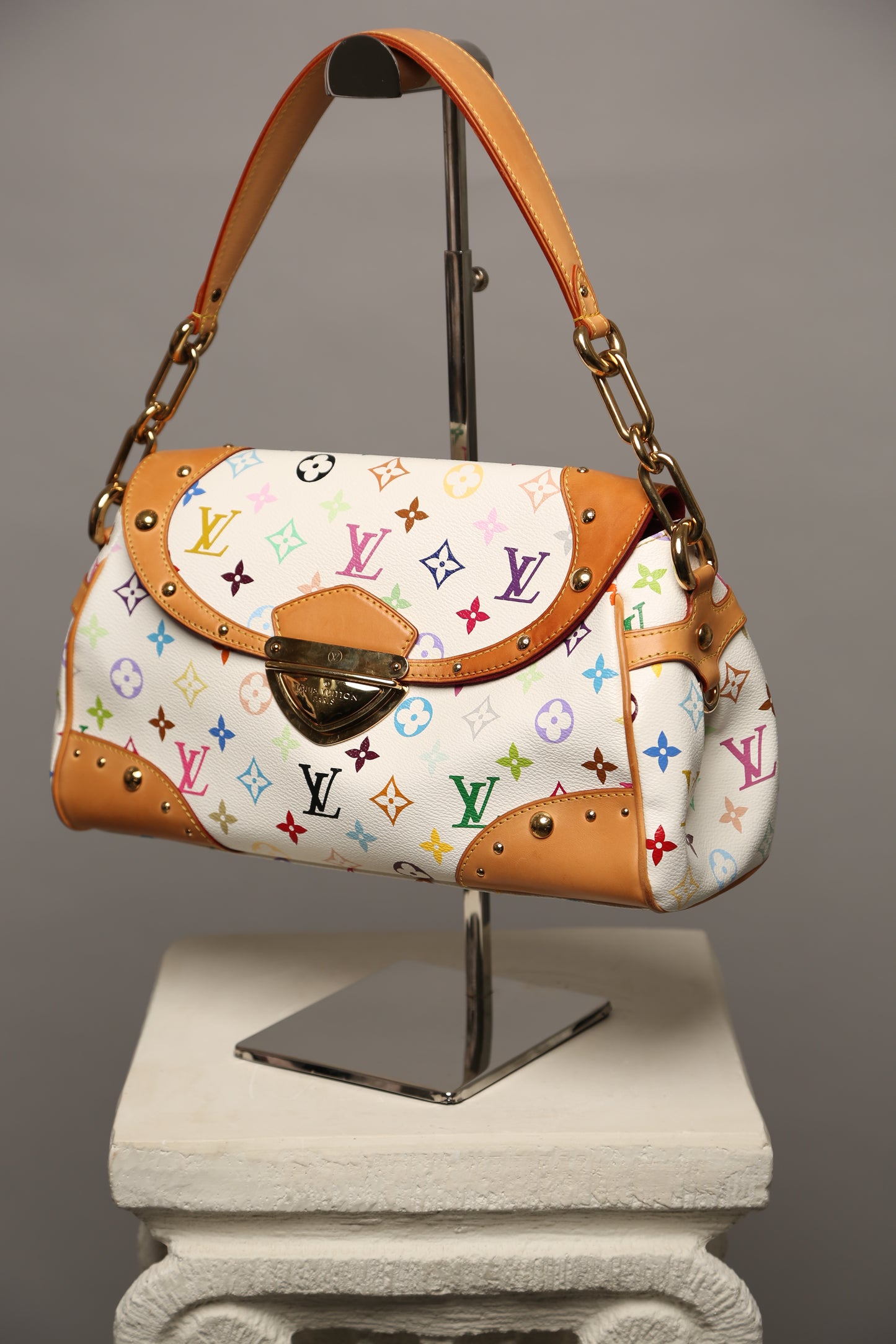 LOUIS VUITTON X Takashi Murakami Beverly MM Handbag
