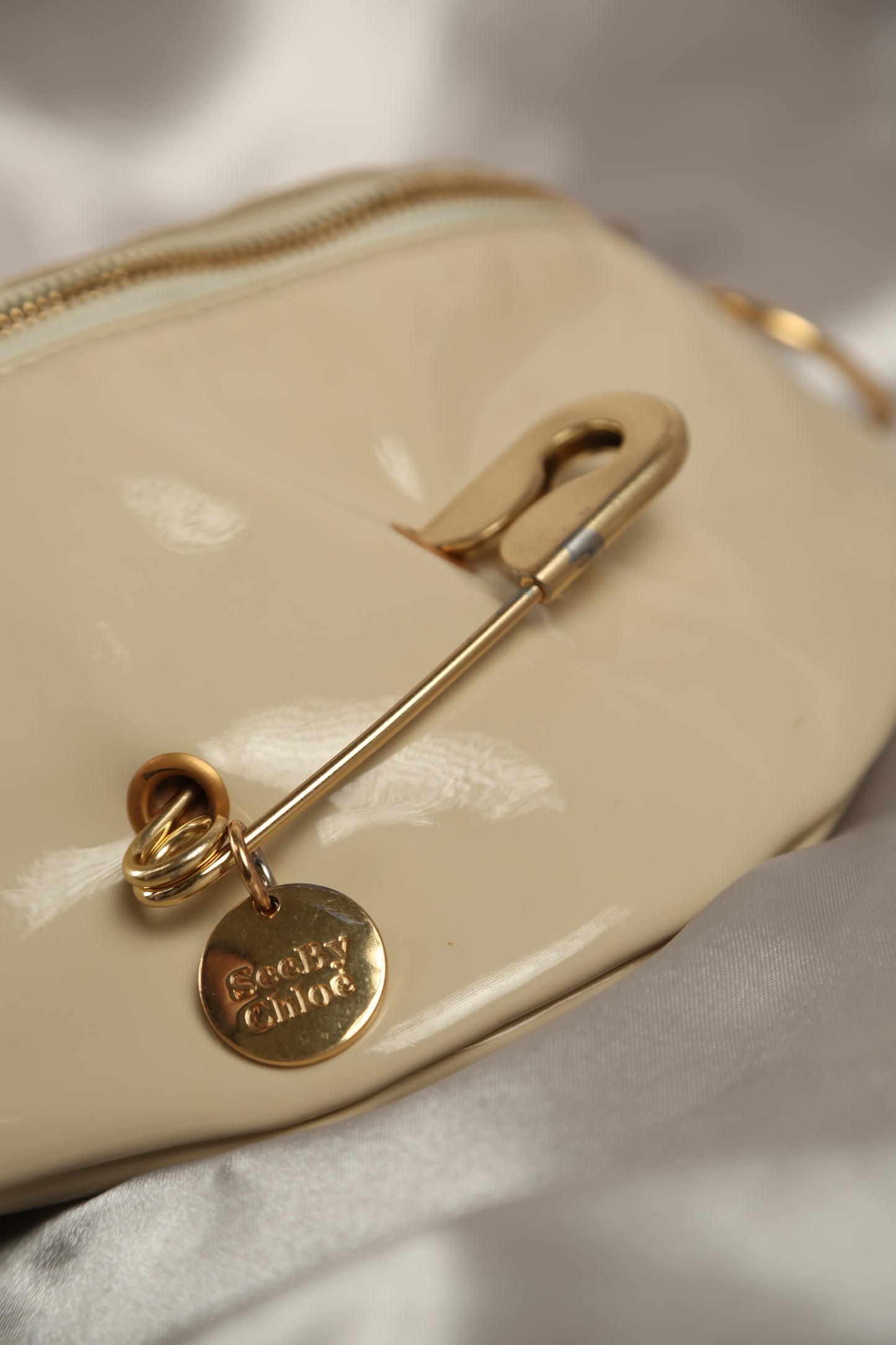 CHLOE Patent Leather Belt Bag