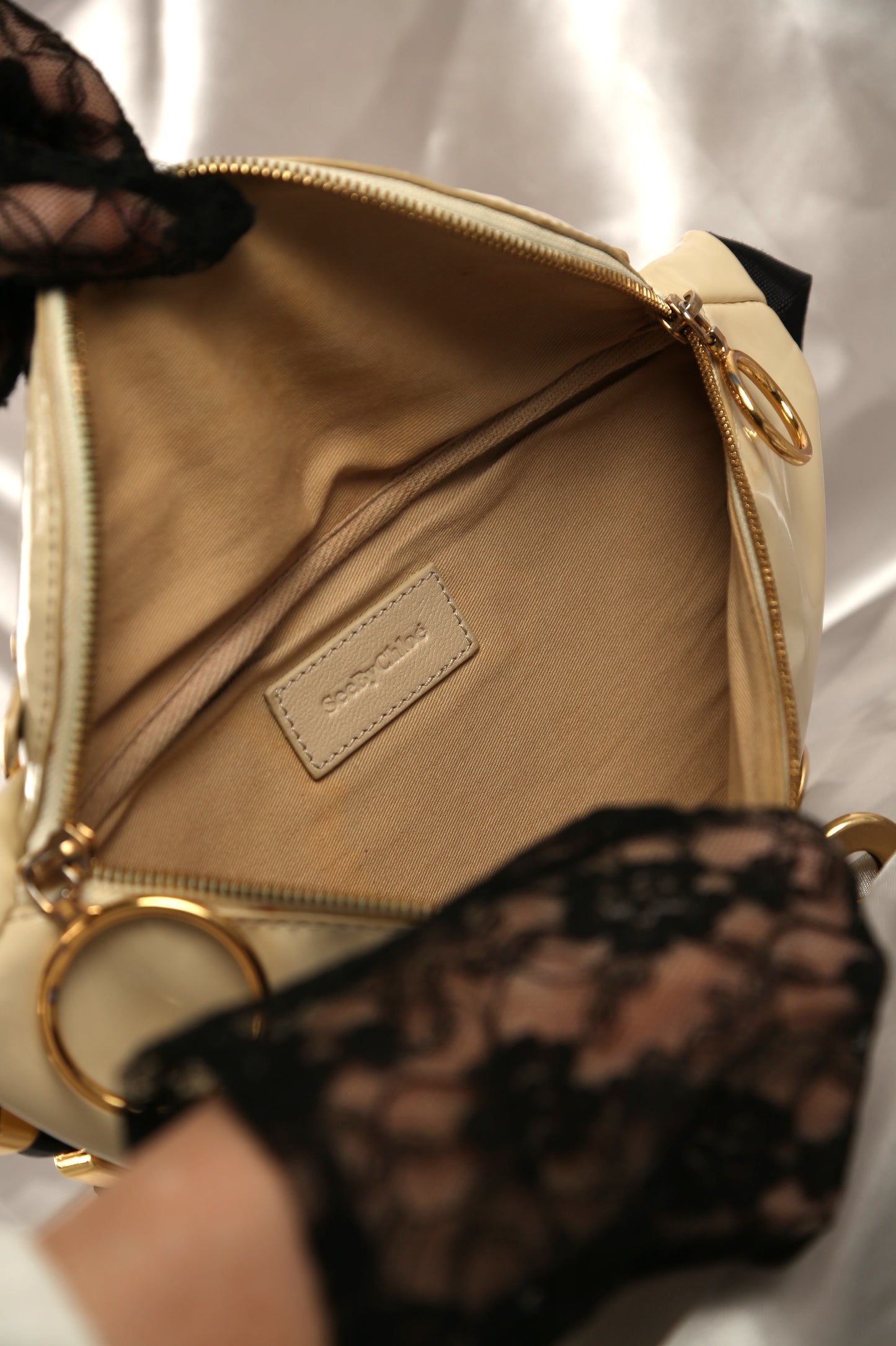 CHLOE Patent Leather Belt Bag