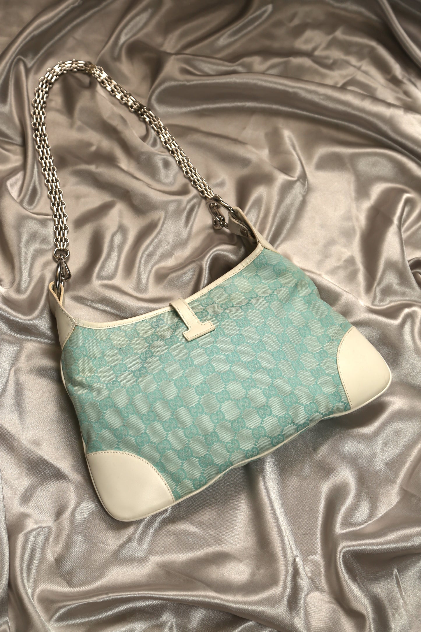 Rare GUCCI GG Jackie Shoulder Bag