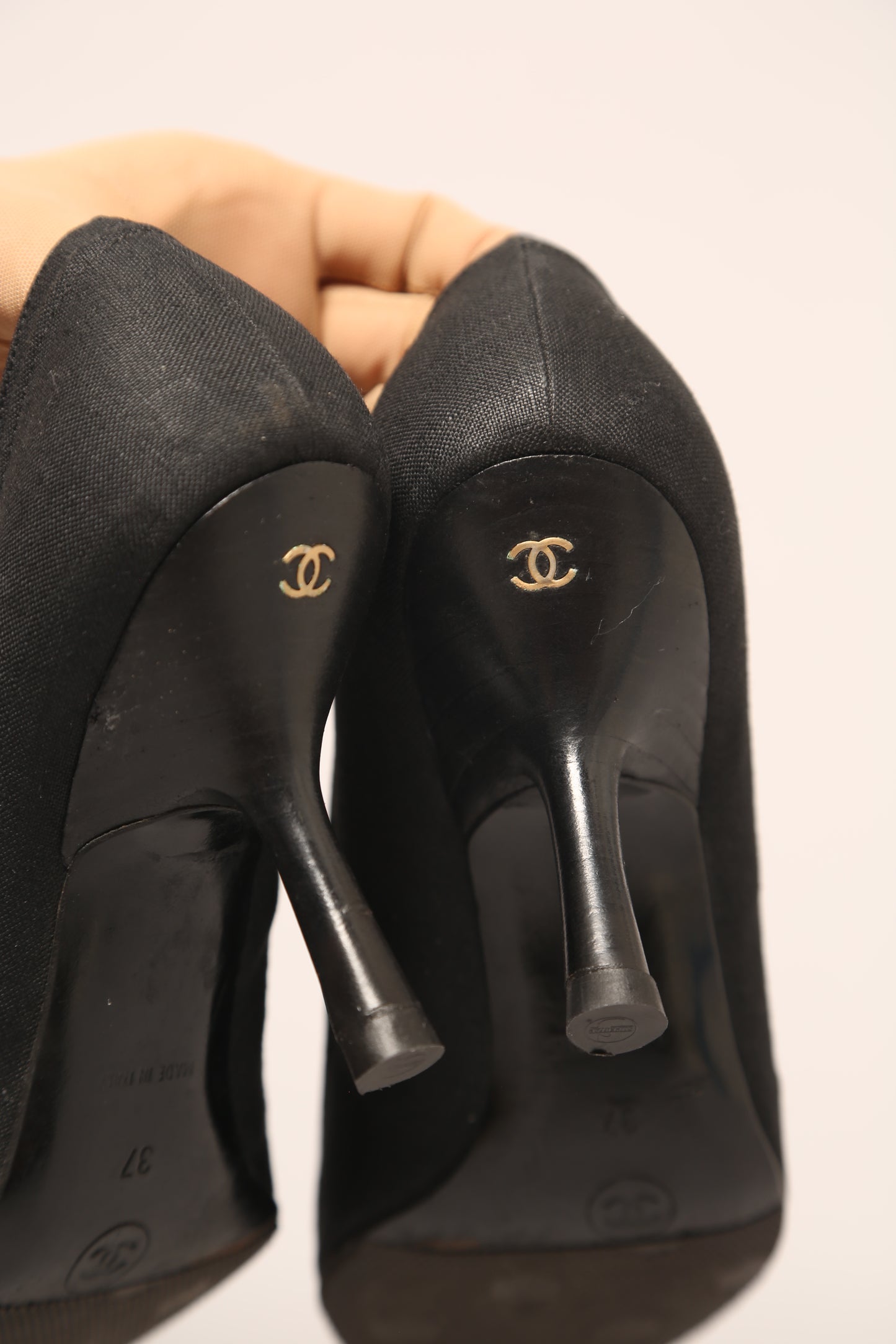 Rare Canvas CHANEL Heels