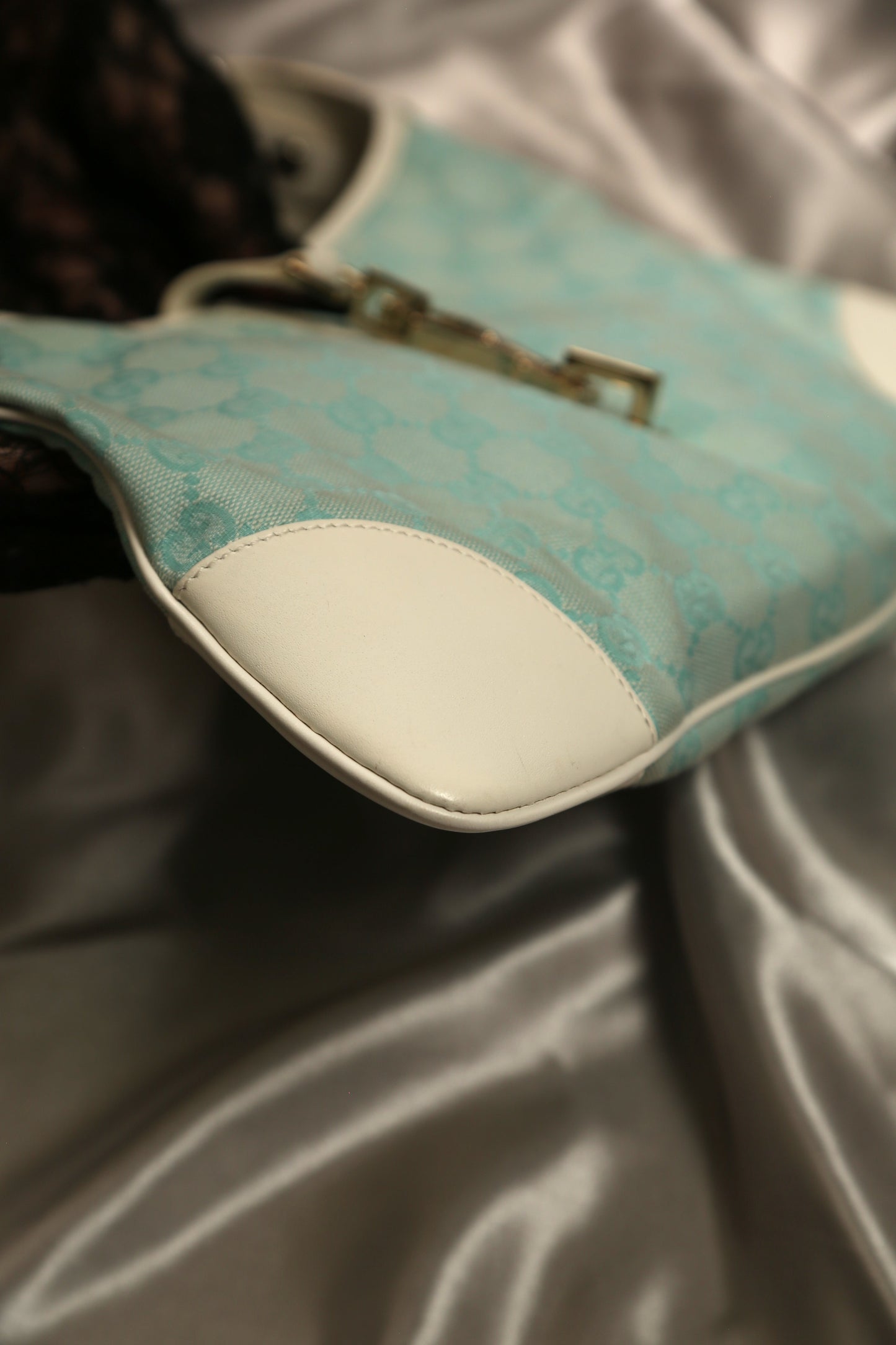 Rare GUCCI GG Jackie Shoulder Bag