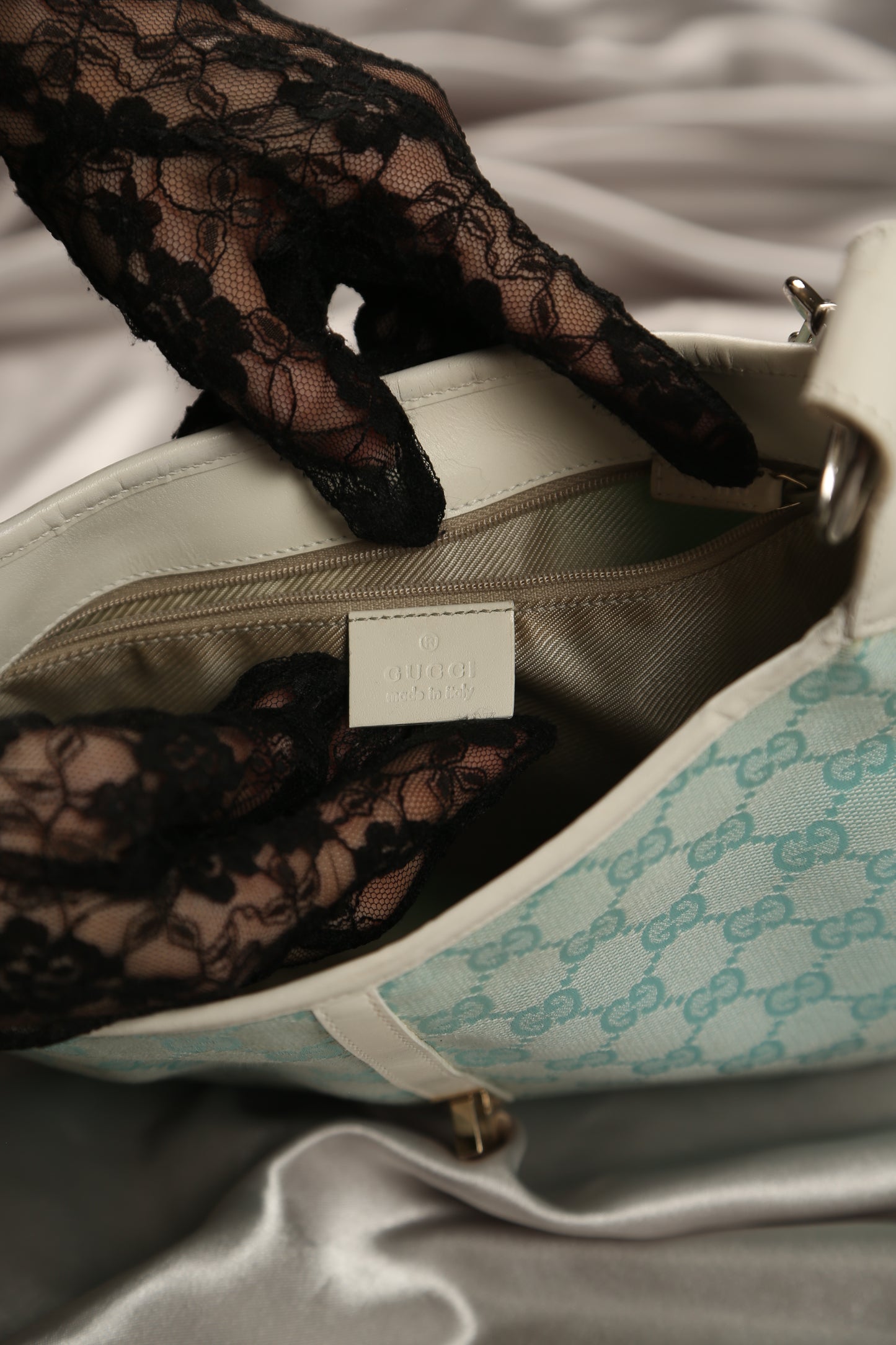 Rare GUCCI GG Jackie Shoulder Bag