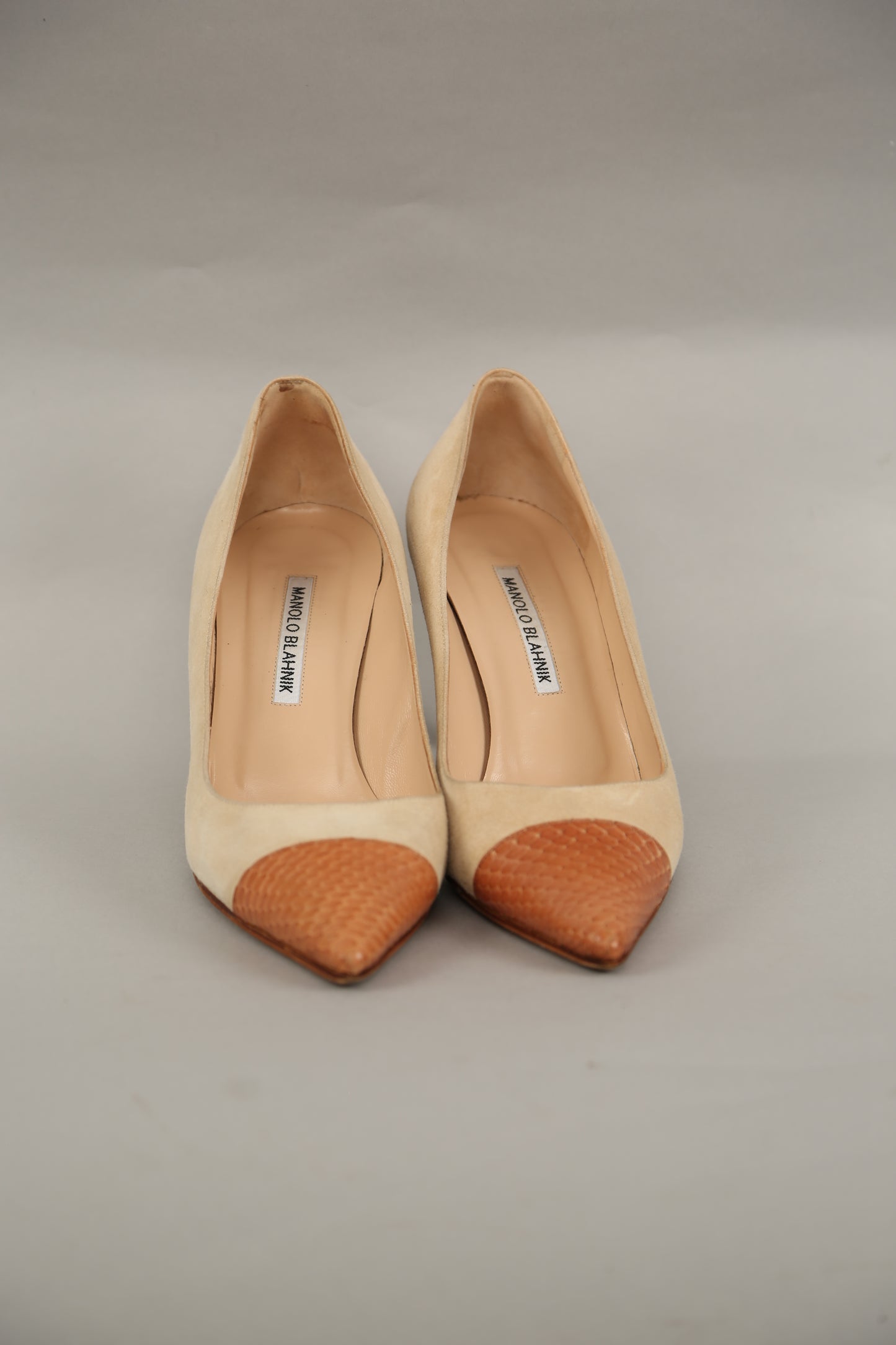 Rare MANOLO BLAHNIK Suede Heels