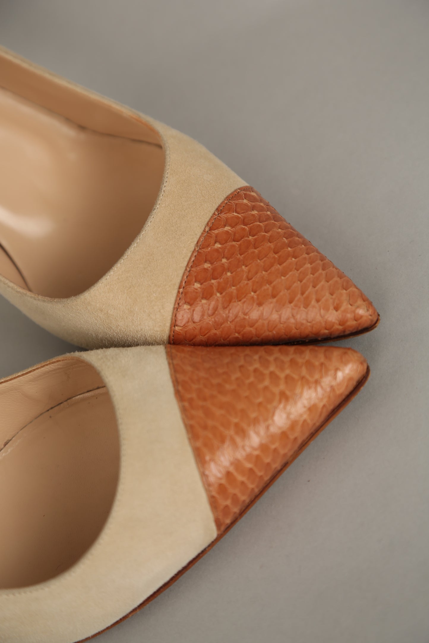 Rare MANOLO BLAHNIK Suede Heels