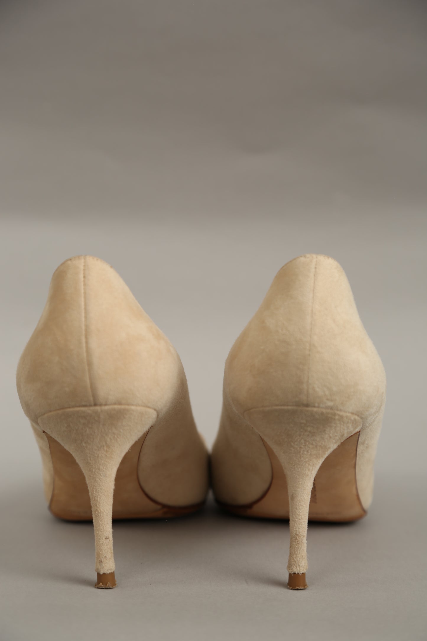 Rare MANOLO BLAHNIK Suede Heels