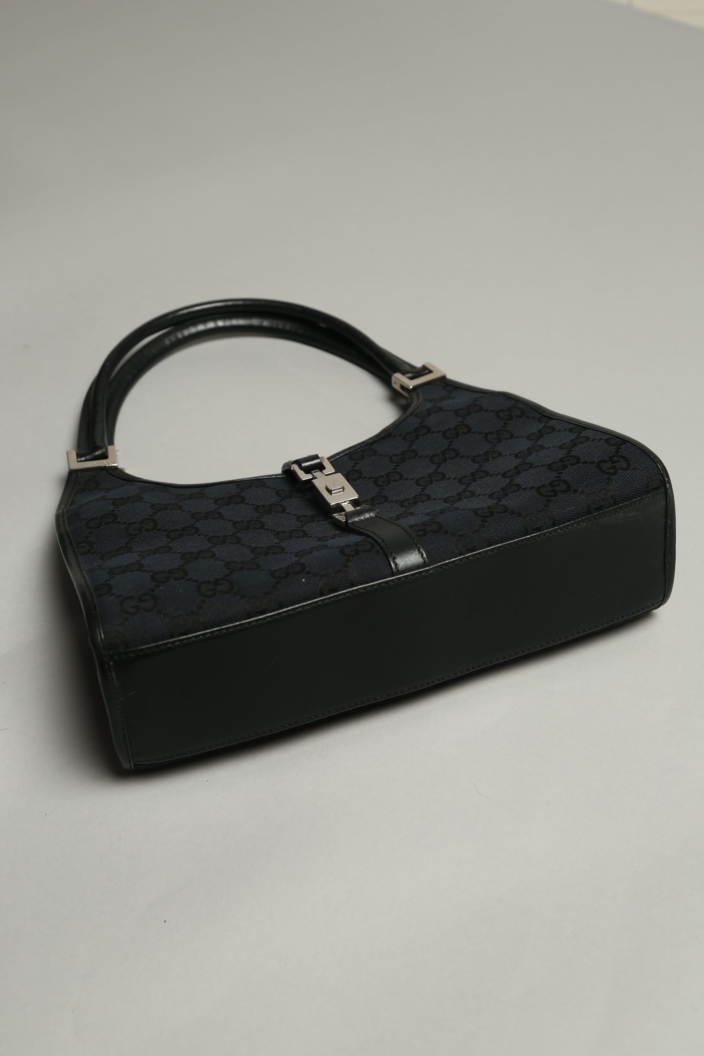 Rare GUCCI GG Bardot Canvas Bag